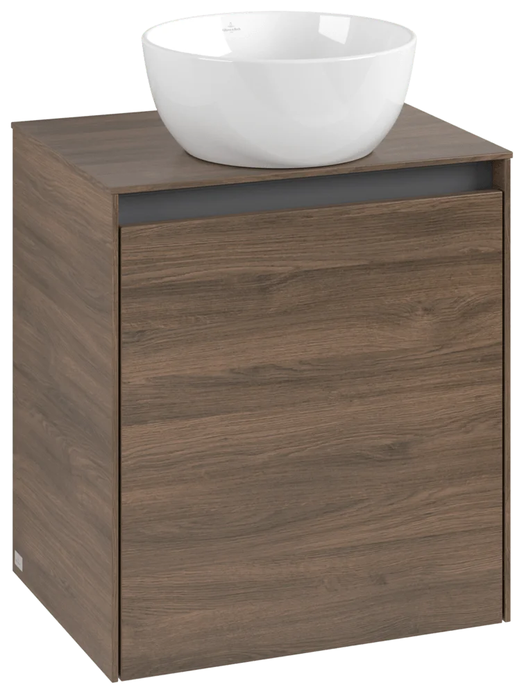 Villeroy & Boch Waschbeckenunterschrank Collaro Arizona Oak 500x380 mm, 1 Tür, SoftClosing, Wandmontage Villeroy & Boch Waschbeckenunterschrank Collaro Arizona Oak 500x380 mm, 1 Tür, SoftClosing, Wandmontage