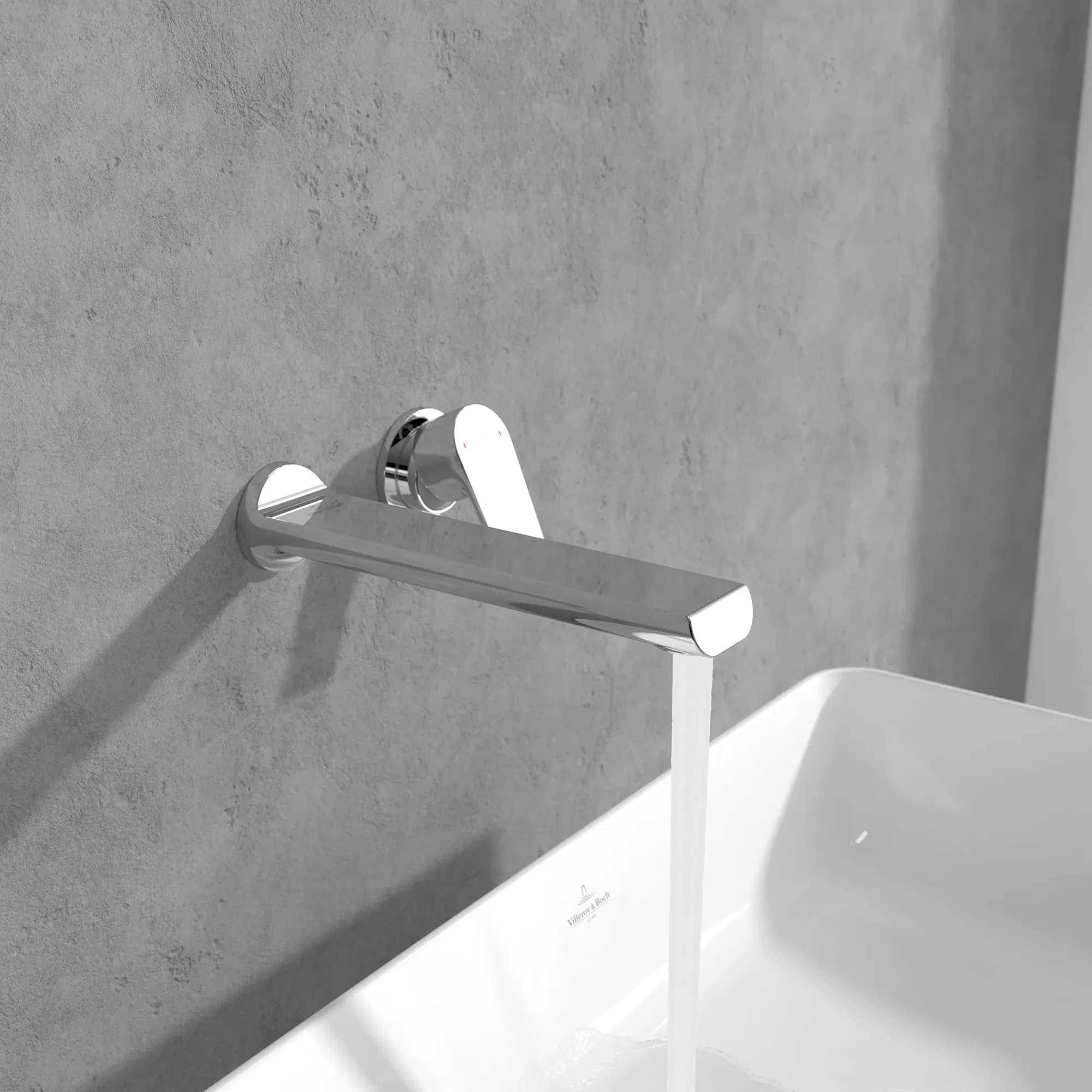 Einhand-Unterputz-Armatur „Liberty“ 23,6 cm Ausladung 220 mm in Chrom Einhand-Unterputz-Armatur „Liberty“ 23,6 cm Ausladung 220 mm in Chrom