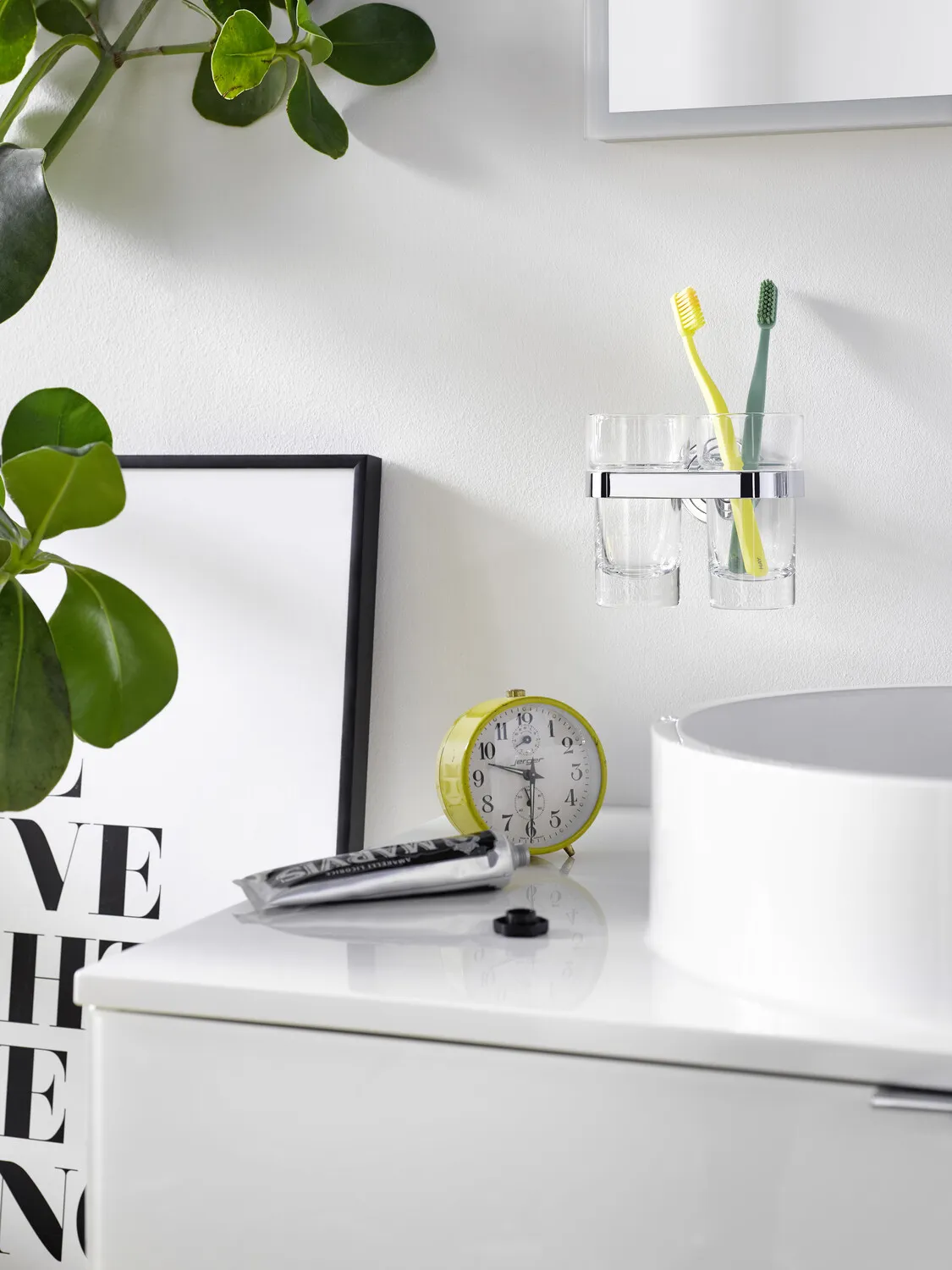 emco Accessoire-Set inkl. Papierhalter mit Deckel, Bürstengarnitur und Haken „polo“ in chrom emco Accessoire-Set inkl. Papierhalter mit Deckel, Bürstengarnitur und Haken „polo“ in chrom