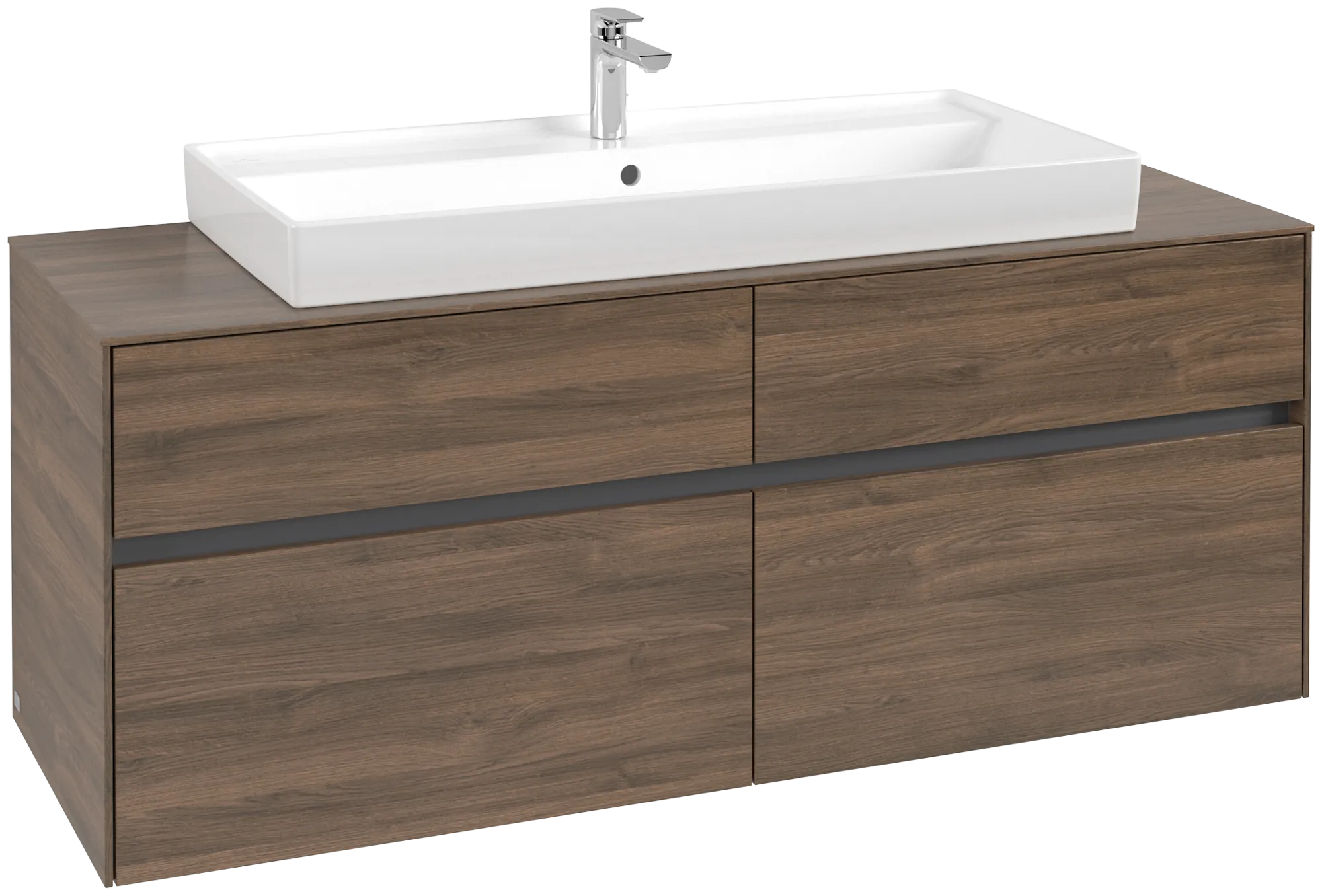 Villeroy & Boch Collaro Waschbeckenunterschrank C09200, 1400 x 548 x 500 mm, Arizona Oak