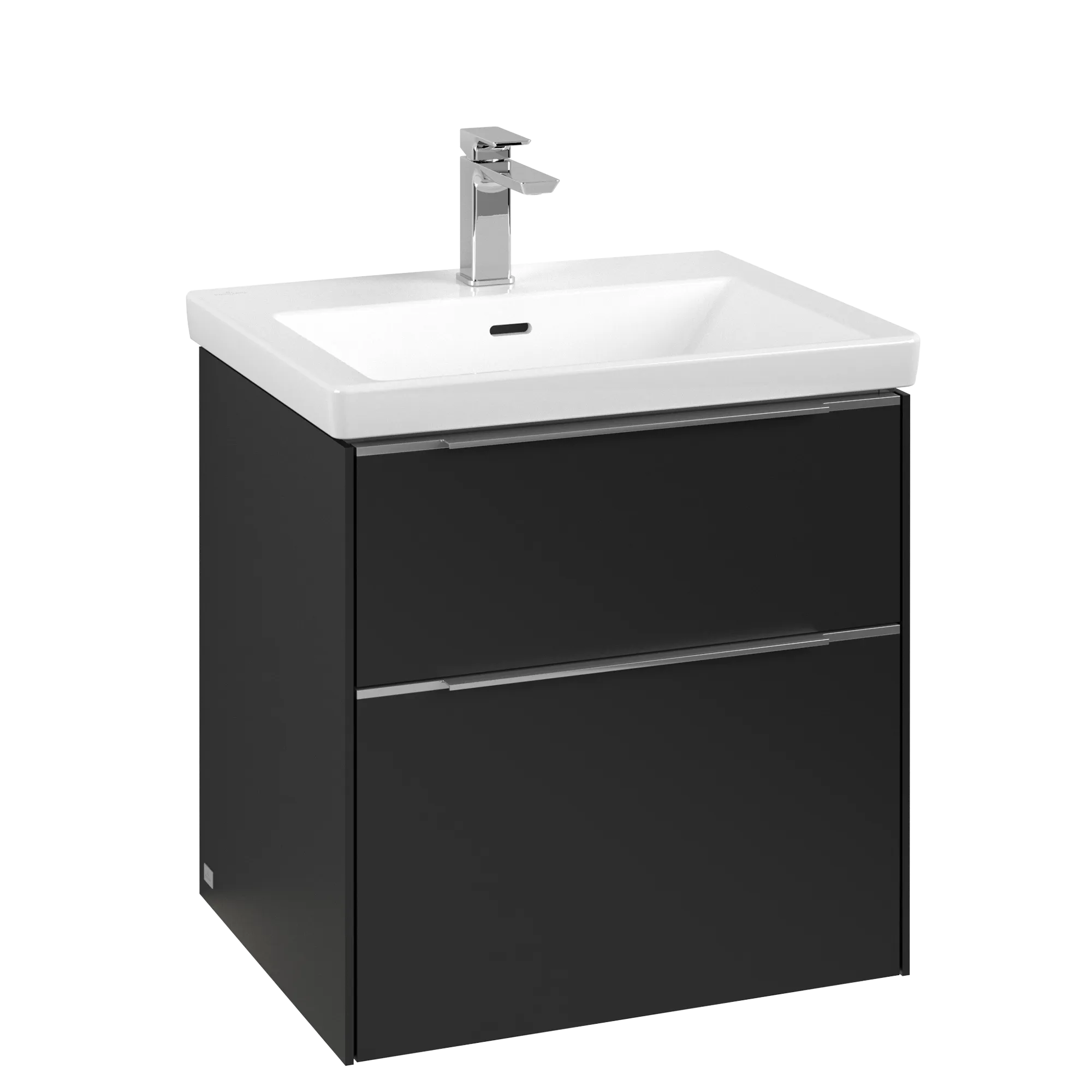 Villeroy & Boch Subway 3.0 Waschbeckenunterschrank C578L0, Volcano Black