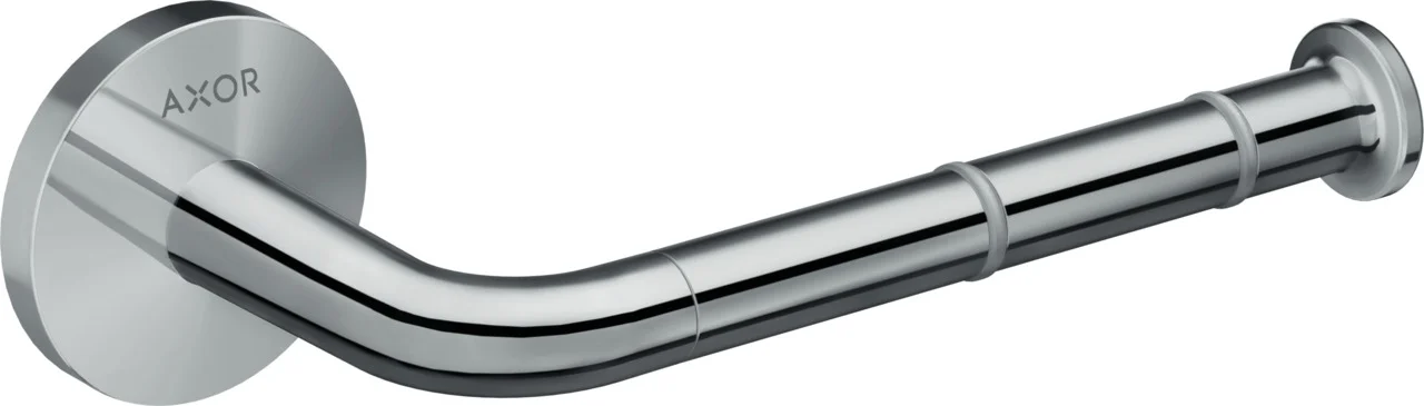Hansgrohe AXOR Universal Circular Toilettenpapierhalter Chrom, Wandmontage, horizontal/vertikal, Metall, Bohrloch 35 mm, 6 mm Hansgrohe AXOR Universal Circular Toilettenpapierhalter Chrom, Wandmontage, horizontal/vertikal, Metall, Bohrloch 35 mm, 6 mm