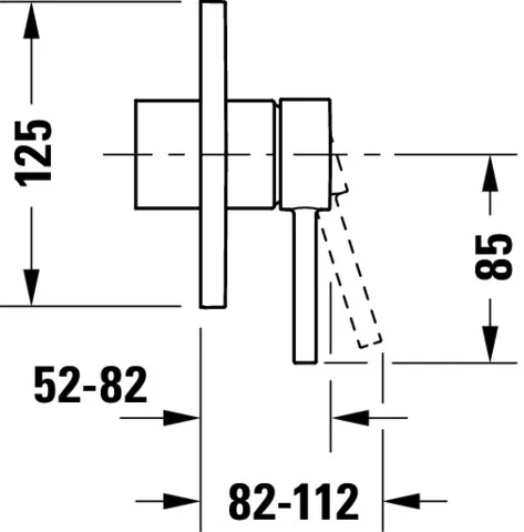 Cir. 1H.mi Upu. Set Verbr.: 1 Rd. chr. 125x148x72 Wa.ans.: Grk.