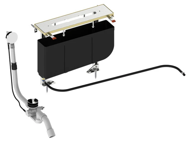 KEUCO Armaturenzubehör Rohbau-Set für Vierloch-Wannenmischer Wannenrand verchromt KEUCO Armaturenzubehör Rohbau-Set für Vierloch-Wannenmischer Wannenrand verchromt