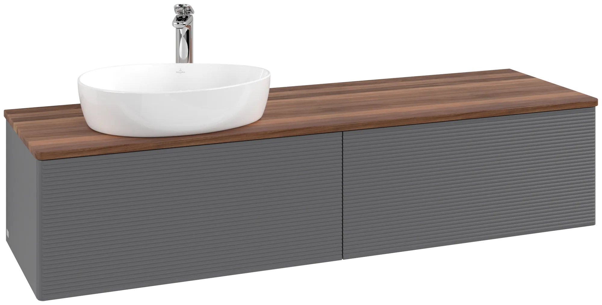 Villeroy & Boch Antao Waschbeckenunterschrank L37_5 anthrazit