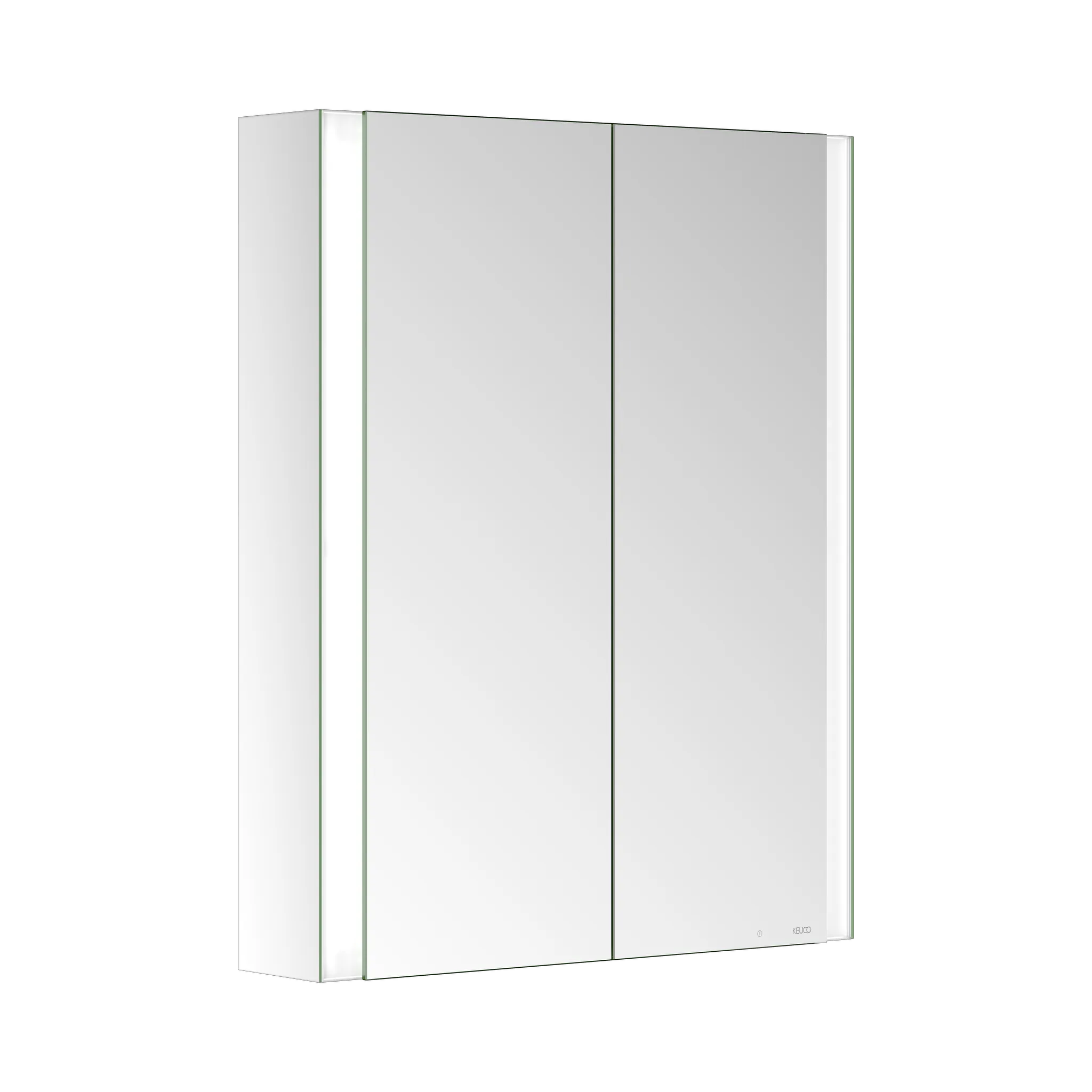 KEUCO SOMARIS Spiegelschrank Wandvorbau 2-türig 600x710x128mm verspiegelt