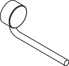 HEWI Reservetoilettenpapierhalter „System 815“ 4 × 13,3 × 6 cm HEWI Reservetoilettenpapierhalter „System 815“ 4 × 13,3 × 6 cm