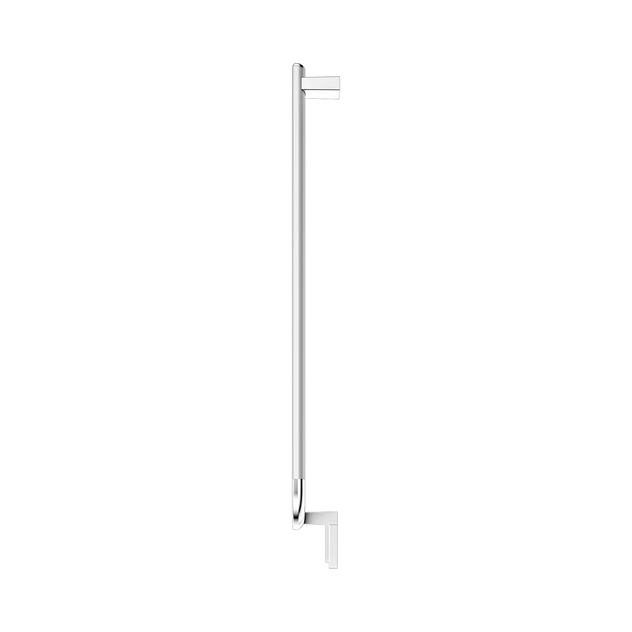 KEUCO Winkelgriff „Axess“ 400 × 800 mm Ausführung rechts, in Silber (eloxiert)
