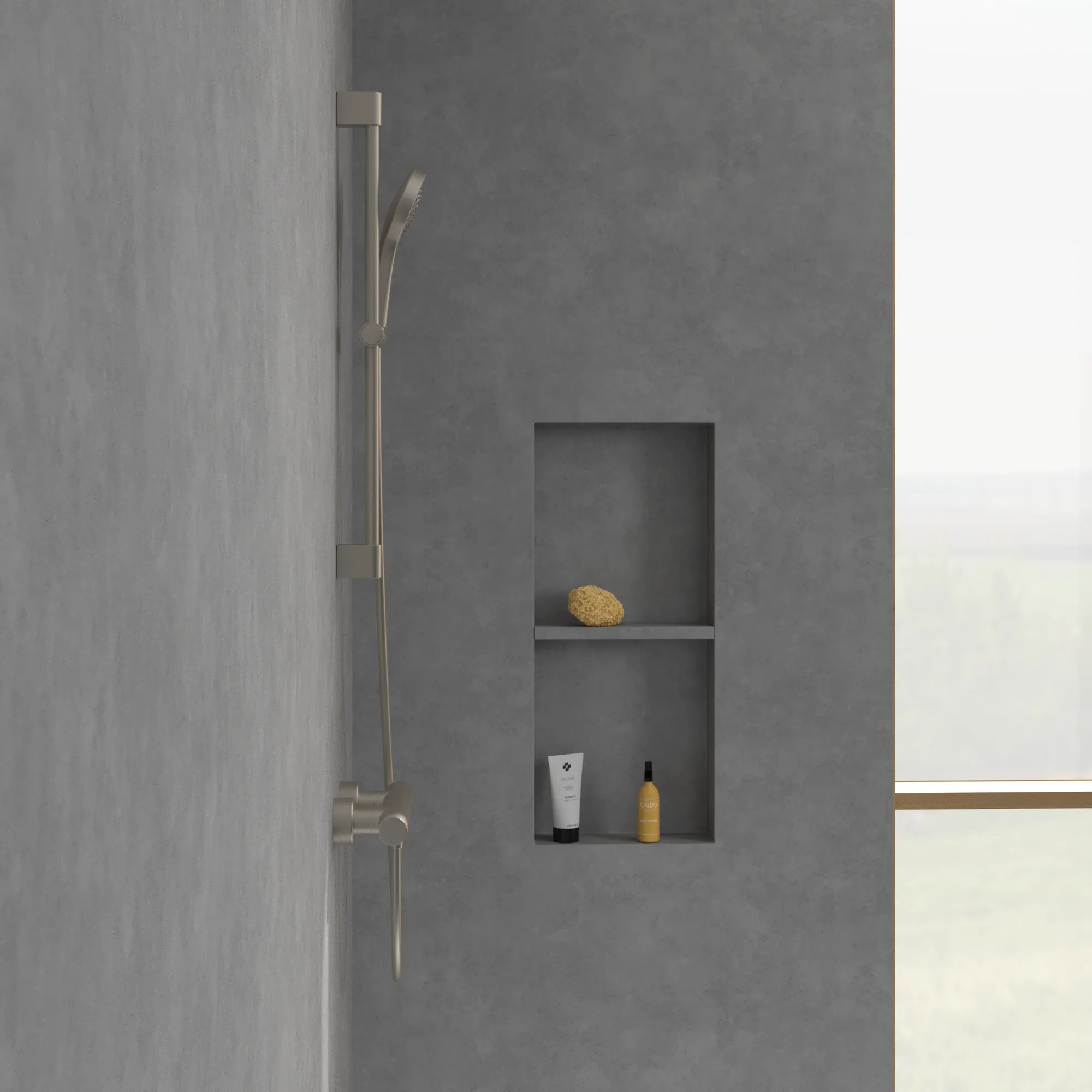 Villeroy & Boch Duschgarnitur „Verve Showers“ mit drei Strahlarten in chrom Villeroy & Boch Duschgarnitur „Verve Showers“ mit drei Strahlarten in chrom