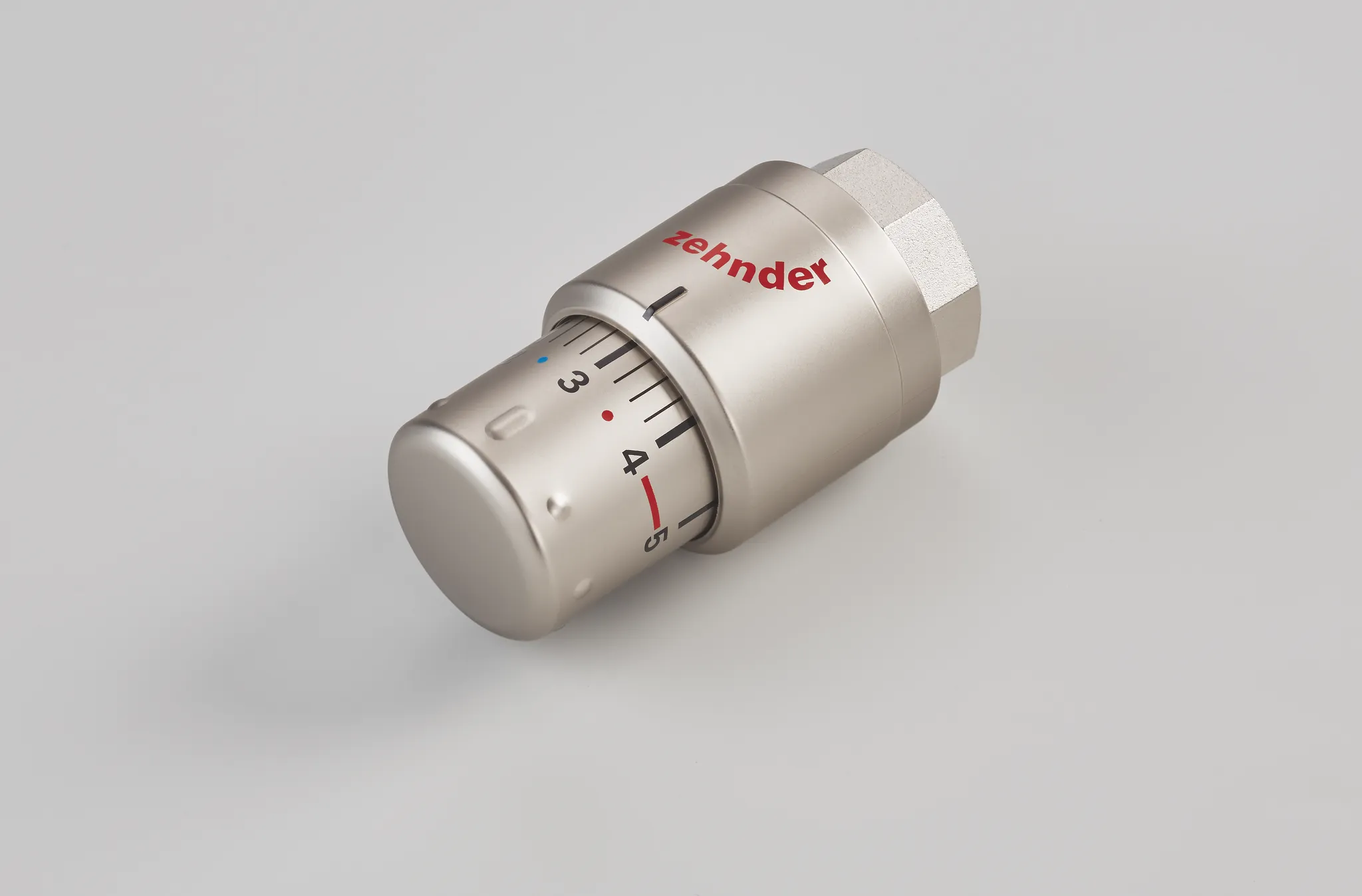 Zehnder Heizkörperthermostat mit Flüssigfühler „SH“ in edelstahl Zehnder Heizkörperthermostat mit Flüssigfühler „SH“ in edelstahl