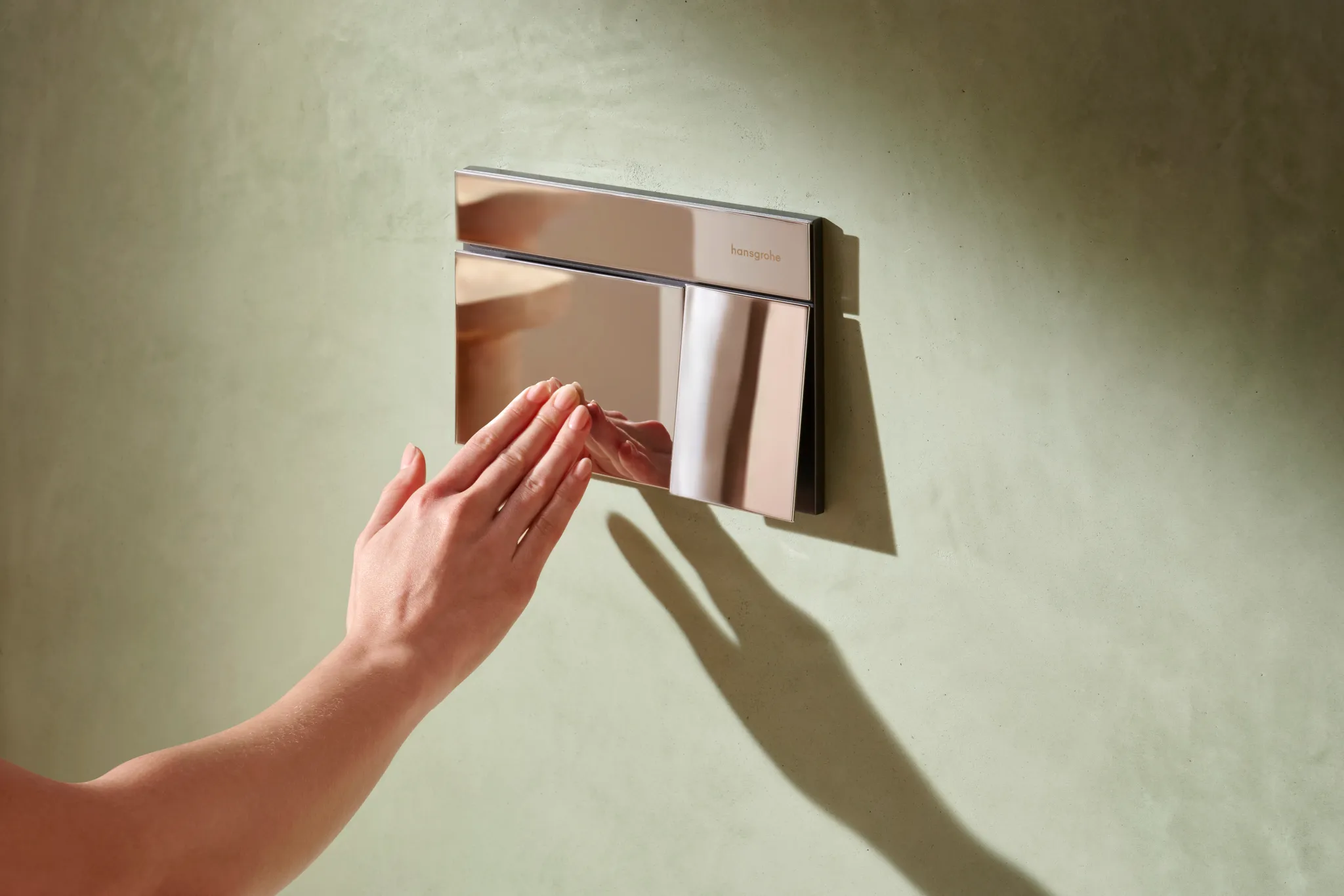 iFrame Element E Betätigungsplatte für 2-Mengen-Spülung, Chrom