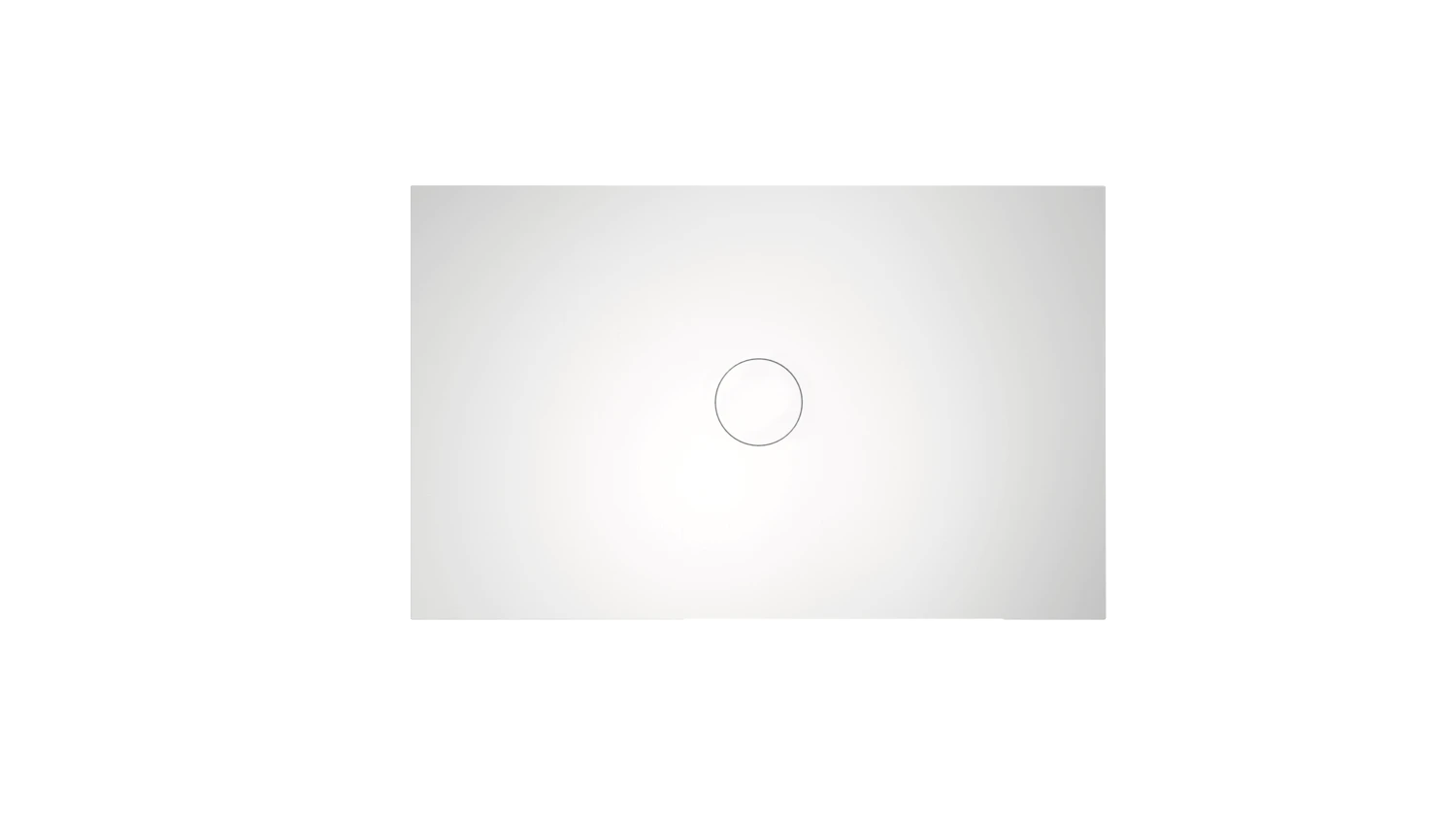 Bette rechteck Duschwanne „BetteAir“ 1600 × 1000 mm ohne Oberflächenbeschichtung, ohne Oberflächenveredelung, ohne Wannenträger, in Ebano