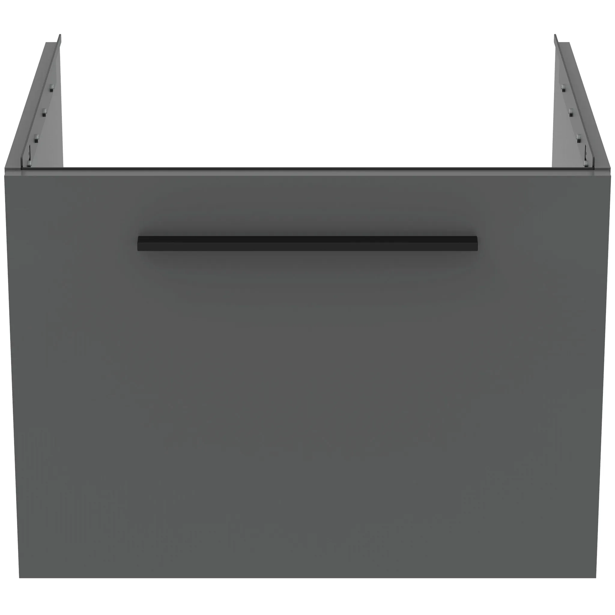 Ideal Standard Möbelwaschtischunterschrank i.life B 1 Auszug 600x505x440mm Quarzgrau matt