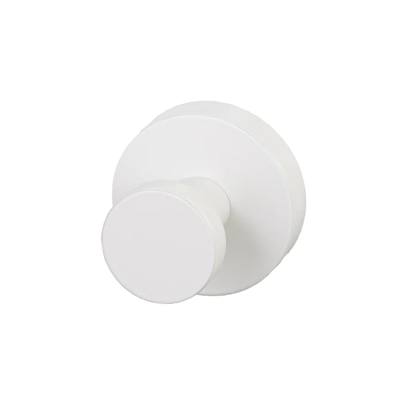 BEMM Magnet Handtuchhalterknopf 50 mm, weiß matt RAL 9016, Bautiefe 46 mm, passend für Plawa, Page, Ceroc SL, Triola, ChaCha, Relax, Sequenze, Piano und Pawa