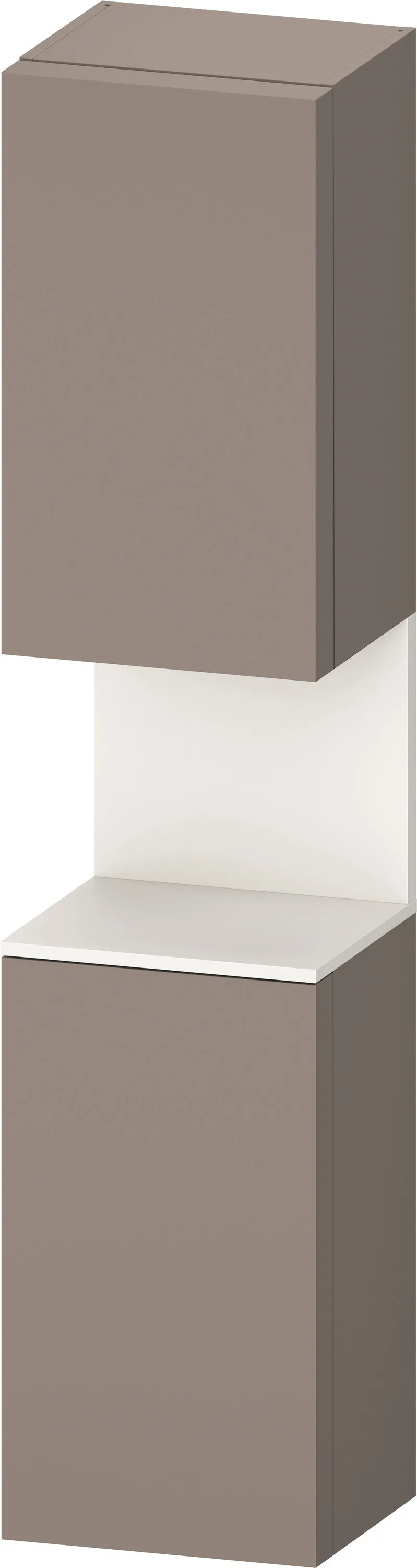 Duravit Hochschrank „Qatego“ 40 × 176 × 36 cm, mit Beleuchtung