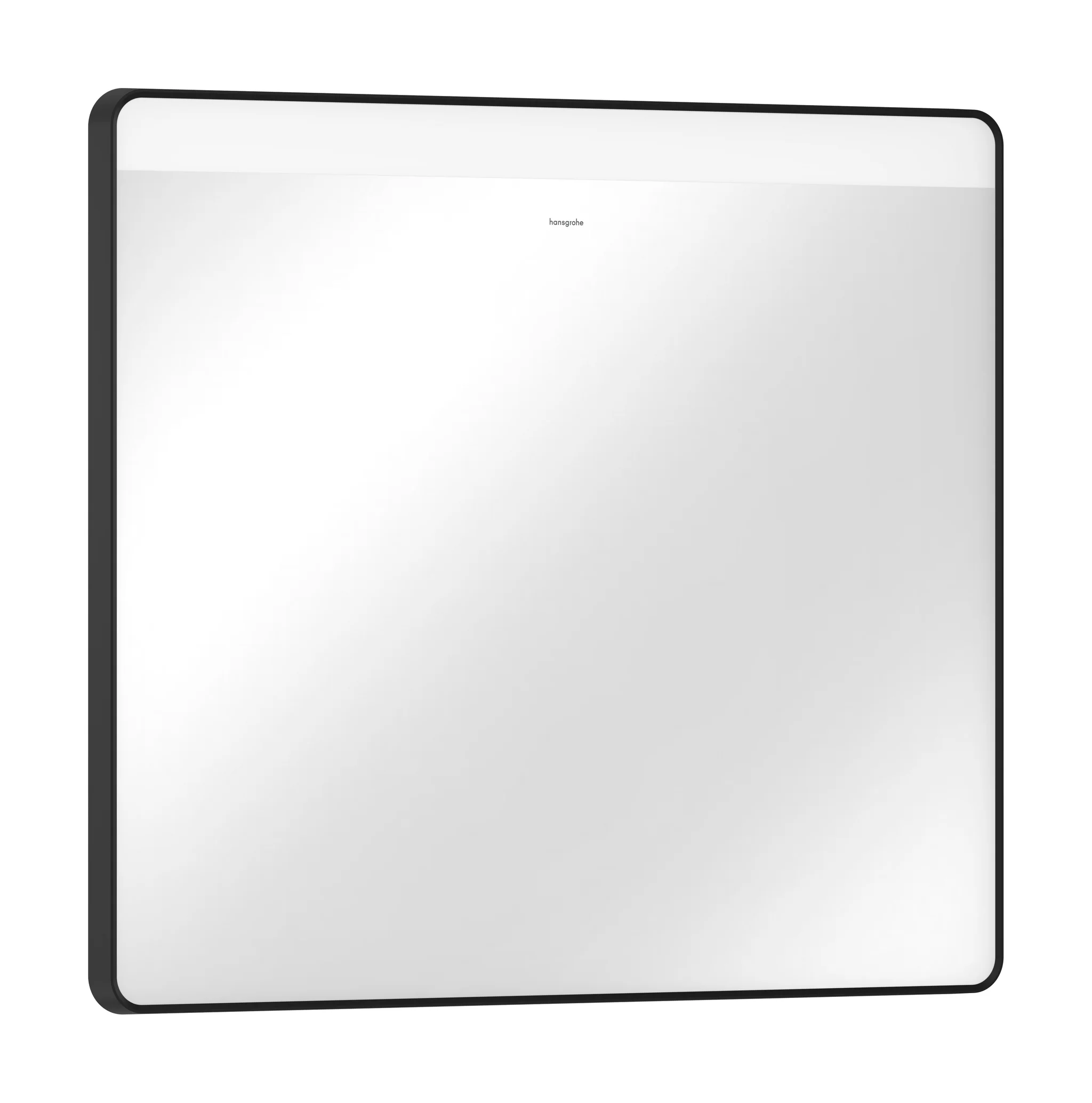 Hansgrohe Xarita Lite Q Spiegel mit horizontaler LED-Beleuchtung IR Sensor MSW, Mattschwarz, Maße: 800 x 700 x 30 mm Hansgrohe Xarita Lite Q Spiegel mit horizontaler LED-Beleuchtung IR Sensor MSW, Mattschwarz, Maße: 800 x 700 x 30 mm