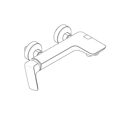 AMEO Wannenfüll. und Brause EHM mit seitl. Bedienung chrom AMEO Wannenfüll. und Brause EHM mit seitl. Bedienung chrom