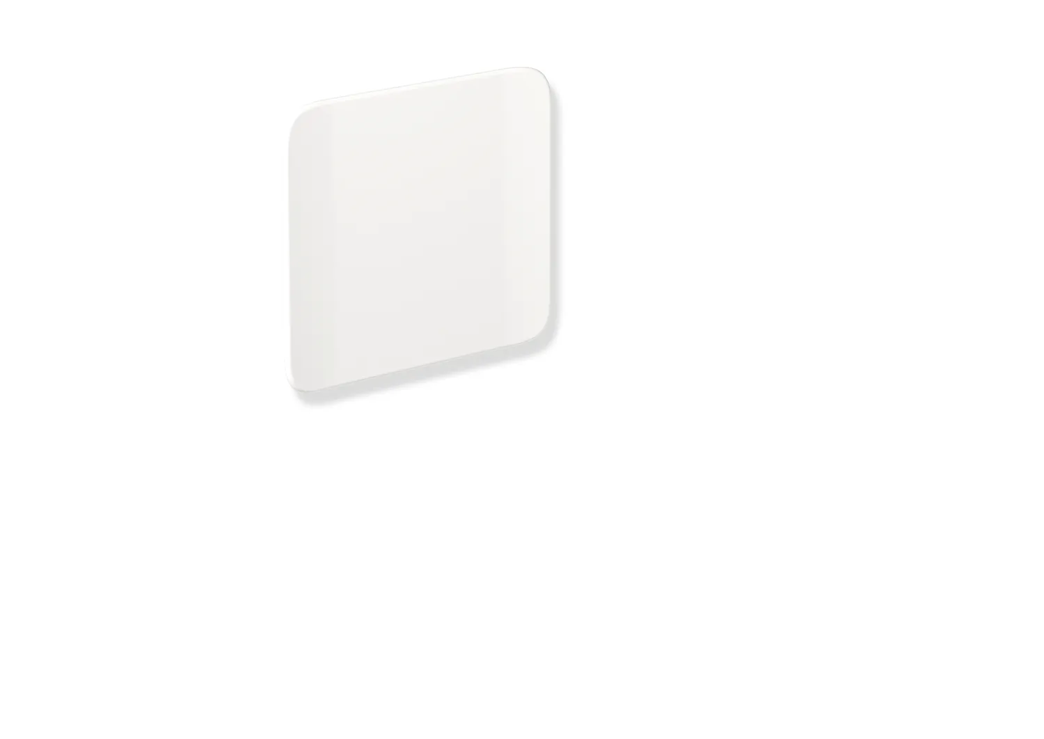 Rückenstütze Sys 900, Wandmontage pulverbeschichtet weiß tiefmatt/wem Rückenstütze Sys 900, Wandmontage pulverbeschichtet weiß tiefmatt/wem