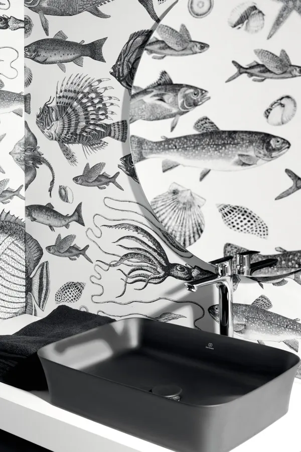 Waschtischarmatur Connect Air, mit verlängerter Sockel, mit Ablaufgarnitur, Ausladung 150mm, Brushed Gold Waschtischarmatur Connect Air, mit verlängerter Sockel, mit Ablaufgarnitur, Ausladung 150mm, Brushed Gold