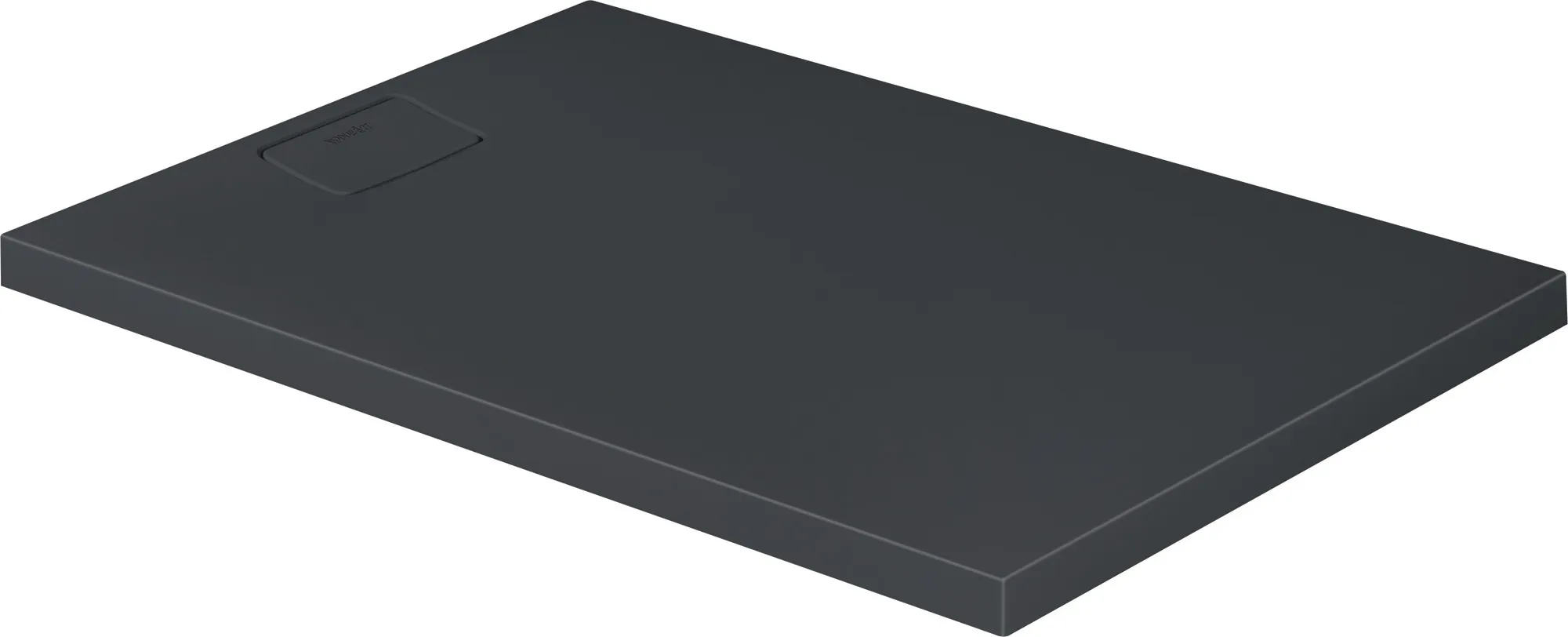 Duravit rechteck Duschwanne „Stonetto“ 120 × 80 cm in Anthrazit Matt