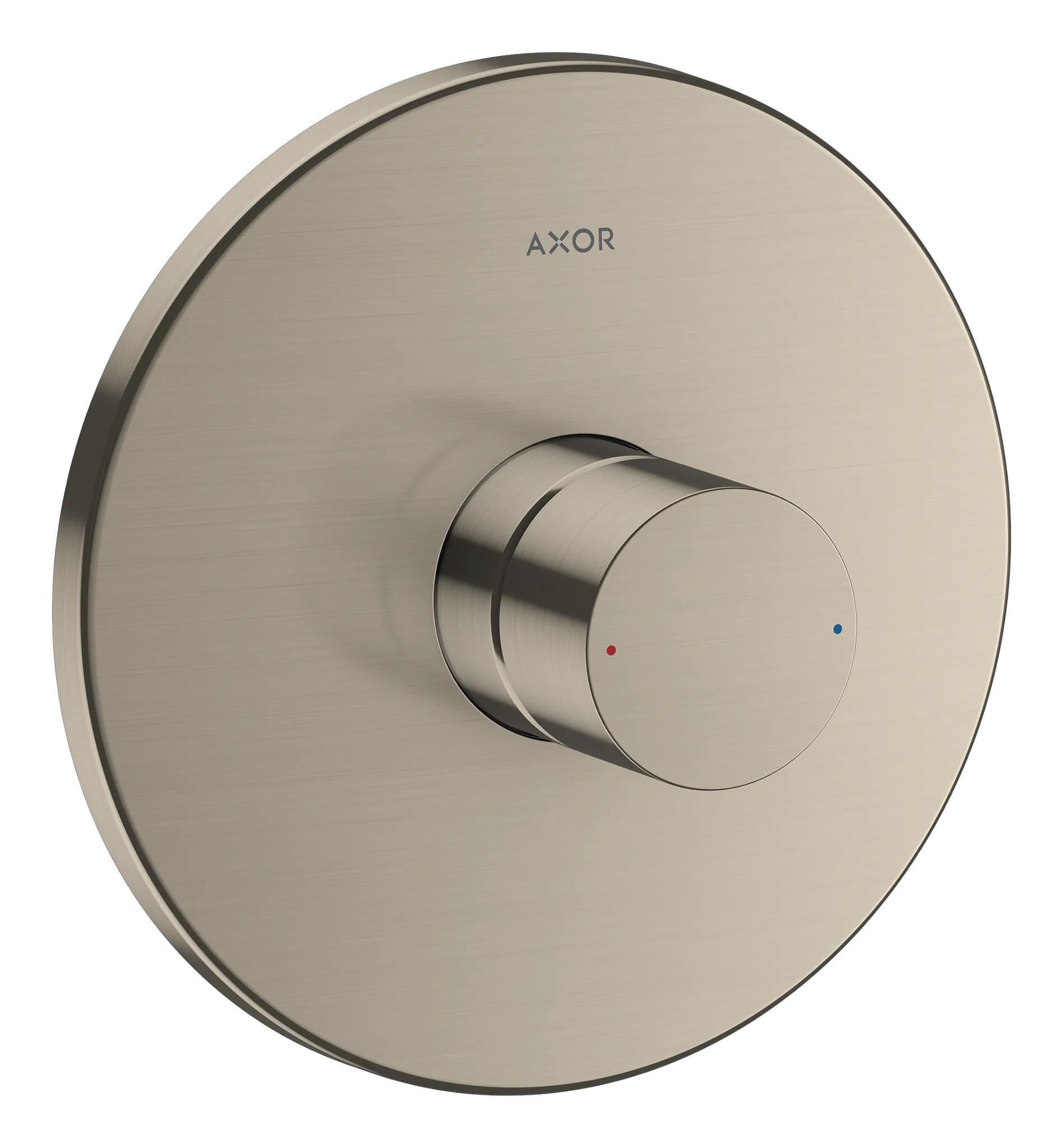 Hansgrohe AXOR Uno Einhebel-Brausemischer Unterputz mit Zerogriff, Brushed Nickel Hansgrohe AXOR Uno Einhebel-Brausemischer Unterputz mit Zerogriff, Brushed Nickel