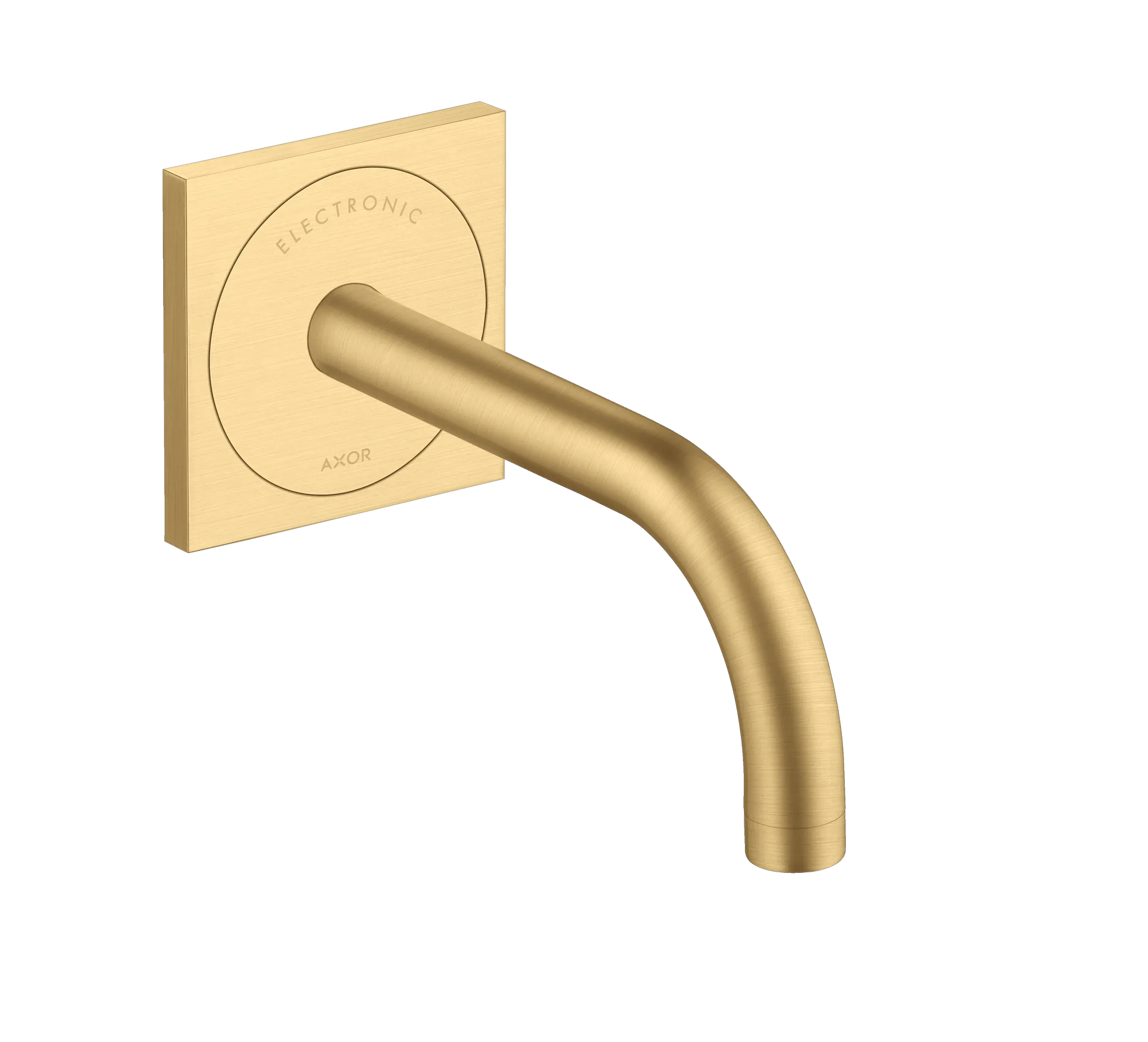 Hansgrohe AXOR Uno Elektronik-Waschtischmischer Unterputz Brushed Gold Optic Hansgrohe AXOR Uno Elektronik-Waschtischmischer Unterputz Brushed Gold Optic