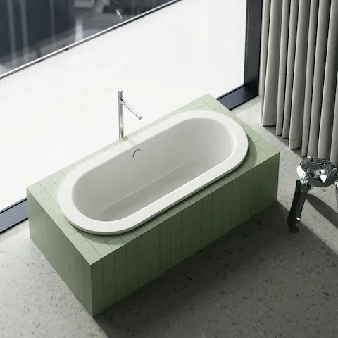 Bette BetteStarlet Oval Badewanne, 1500 x 800 mm, 30 mm Randhöhe, 2-Sitzer, glasierter Titan-Stahl, BetteGlasur® Plus Bette BetteStarlet Oval Badewanne, 1500 x 800 mm, 30 mm Randhöhe, 2-Sitzer, glasierter Titan-Stahl, BetteGlasur® Plus