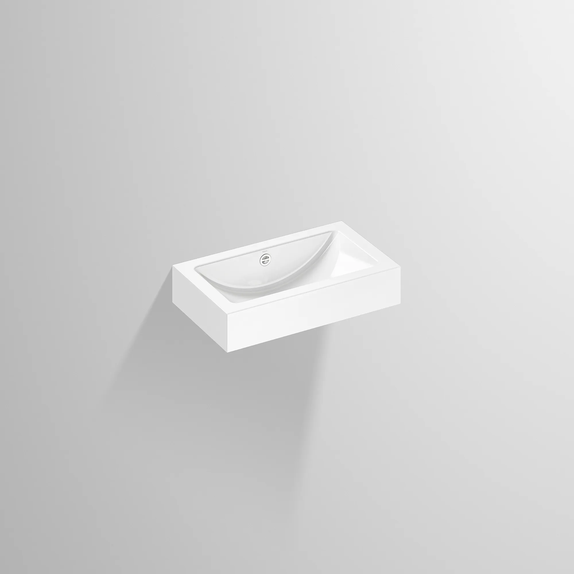 Waschbecken „PR-Serie“ 585 × 135 mm, ohne Hahnlochbohrung, mittig mit ProShield Waschbecken „PR-Serie“ 585 × 135 mm, ohne Hahnlochbohrung, mittig mit ProShield