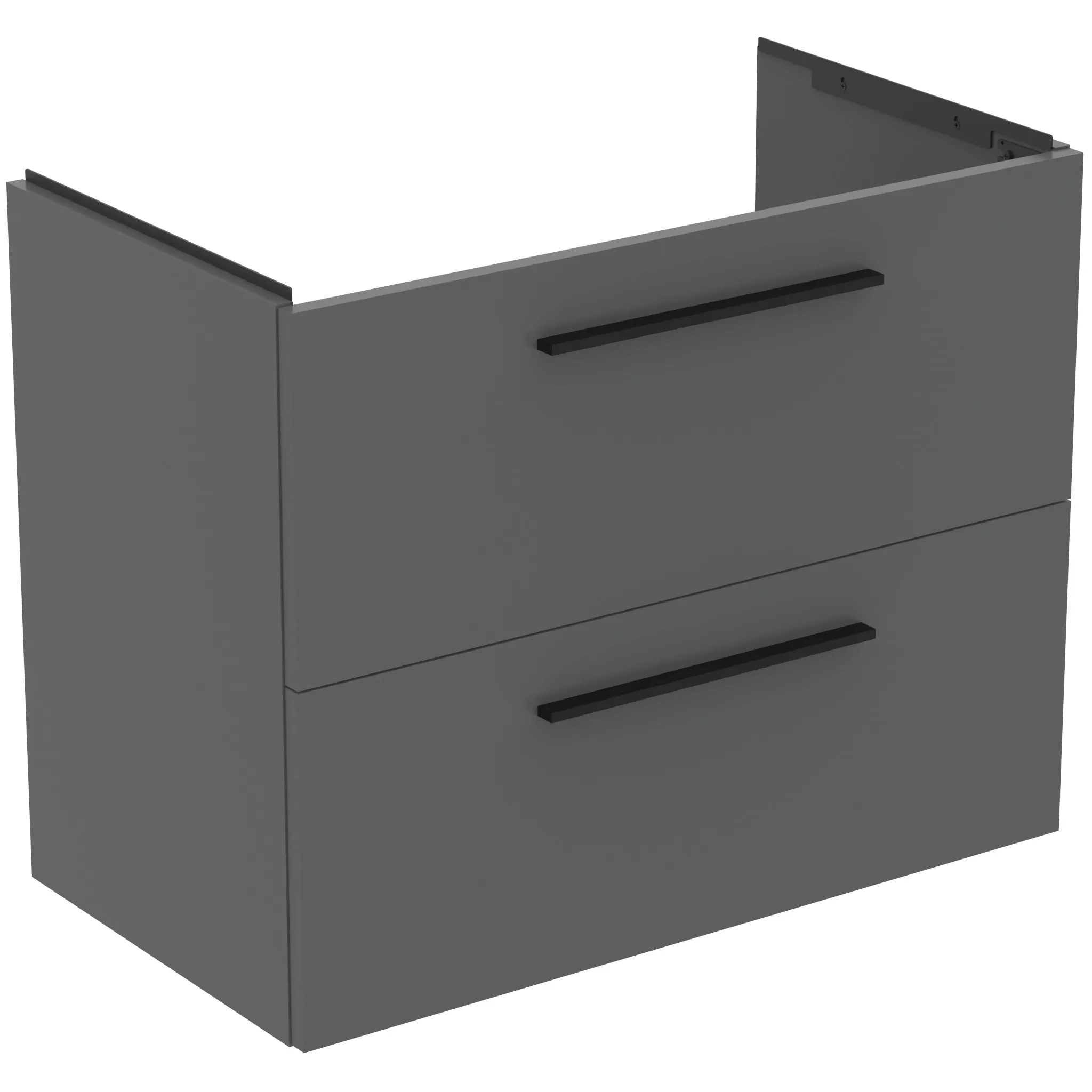 Ideal Standard i.life A Möbelwaschtischunterschrank 800x440x630 mm Quarzgrau matt 2 Auszüge Softclose Ideal Standard i.life A Möbelwaschtischunterschrank 800x440x630 mm Quarzgrau matt 2 Auszüge Softclose