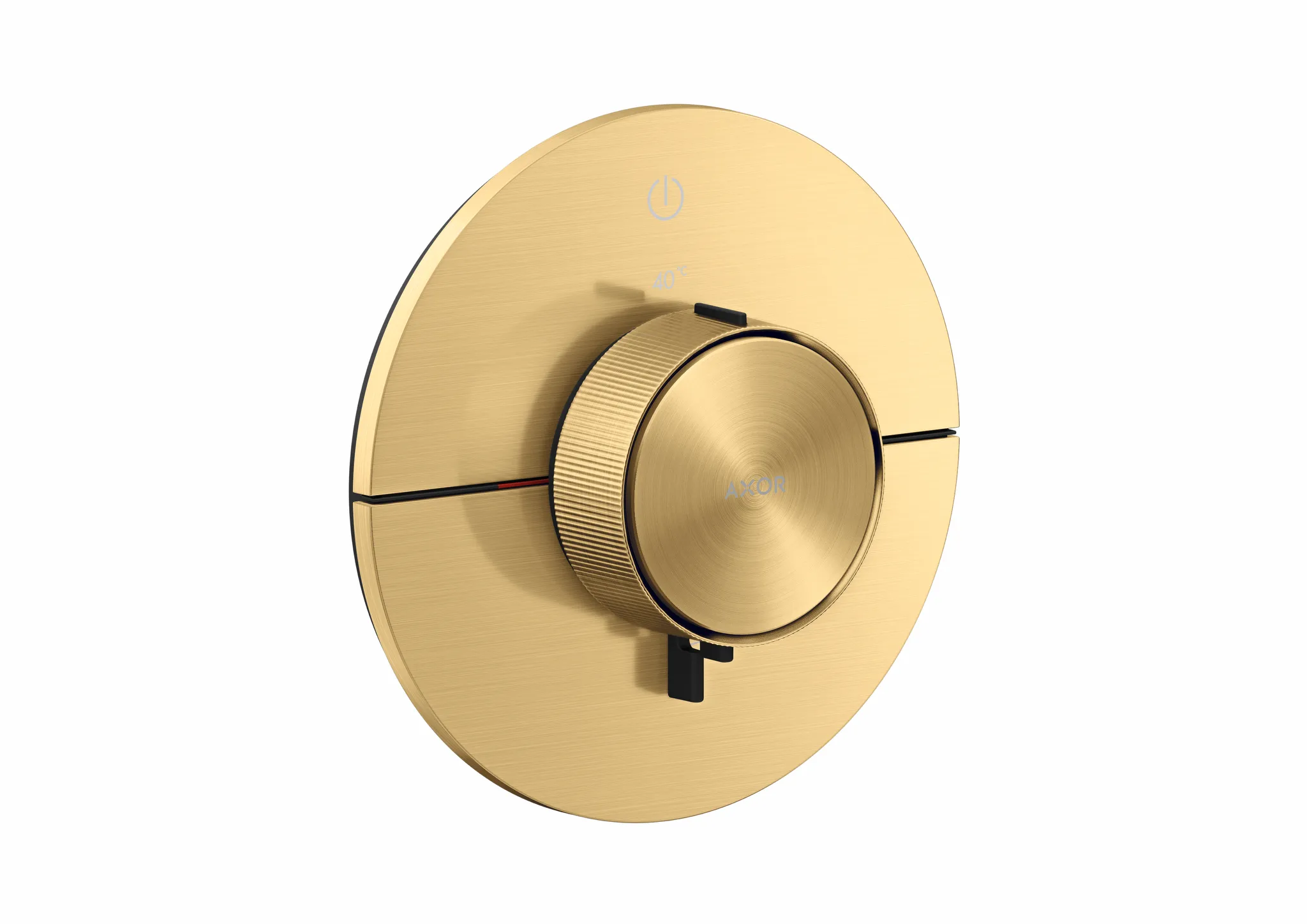 Hansgrohe AXOR ShowerSelect ID Thermostat Unterputz rund Brushed Gold Optic 1 Verbraucher Hansgrohe AXOR ShowerSelect ID Thermostat Unterputz rund Brushed Gold Optic 1 Verbraucher