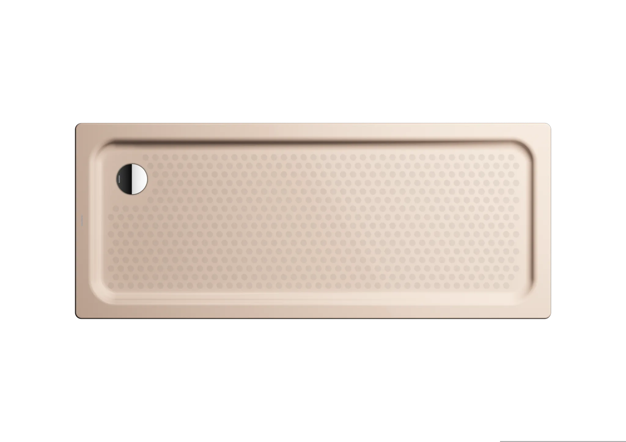 Kaldewei rechteck Duschwanne „Duschplan“ 70 × 170 cm in bahamabeige mit Vollantislip