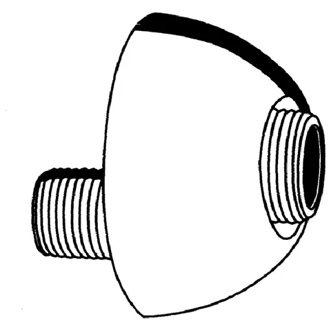 S-Anschluss 12083, Verstellbarkeit 12,5mm, 1/2''x3/4'', weiß S-Anschluss 12083, Verstellbarkeit 12,5mm, 1/2''x3/4'', weiß