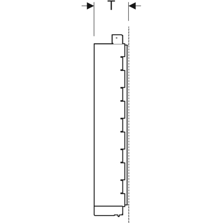Geberit Vorwand-/Einbauelement für Bad-/Duscharmatur „Duofix“ Geberit Vorwand-/Einbauelement für Bad-/Duscharmatur „Duofix“