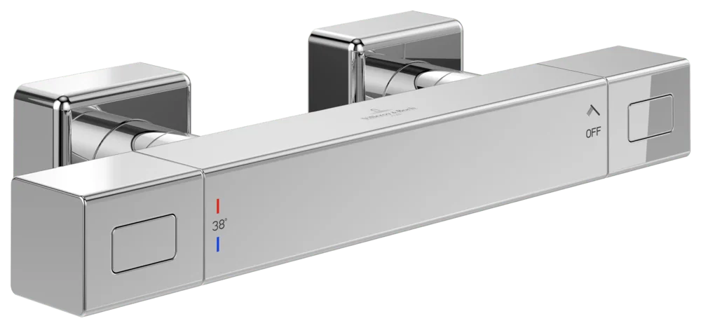 Villeroy & Boch Duschthermostat Universal Taps & Fittings TVS000018000 Eckig Chrom Villeroy & Boch Duschthermostat Universal Taps & Fittings TVS000018000 Eckig Chrom