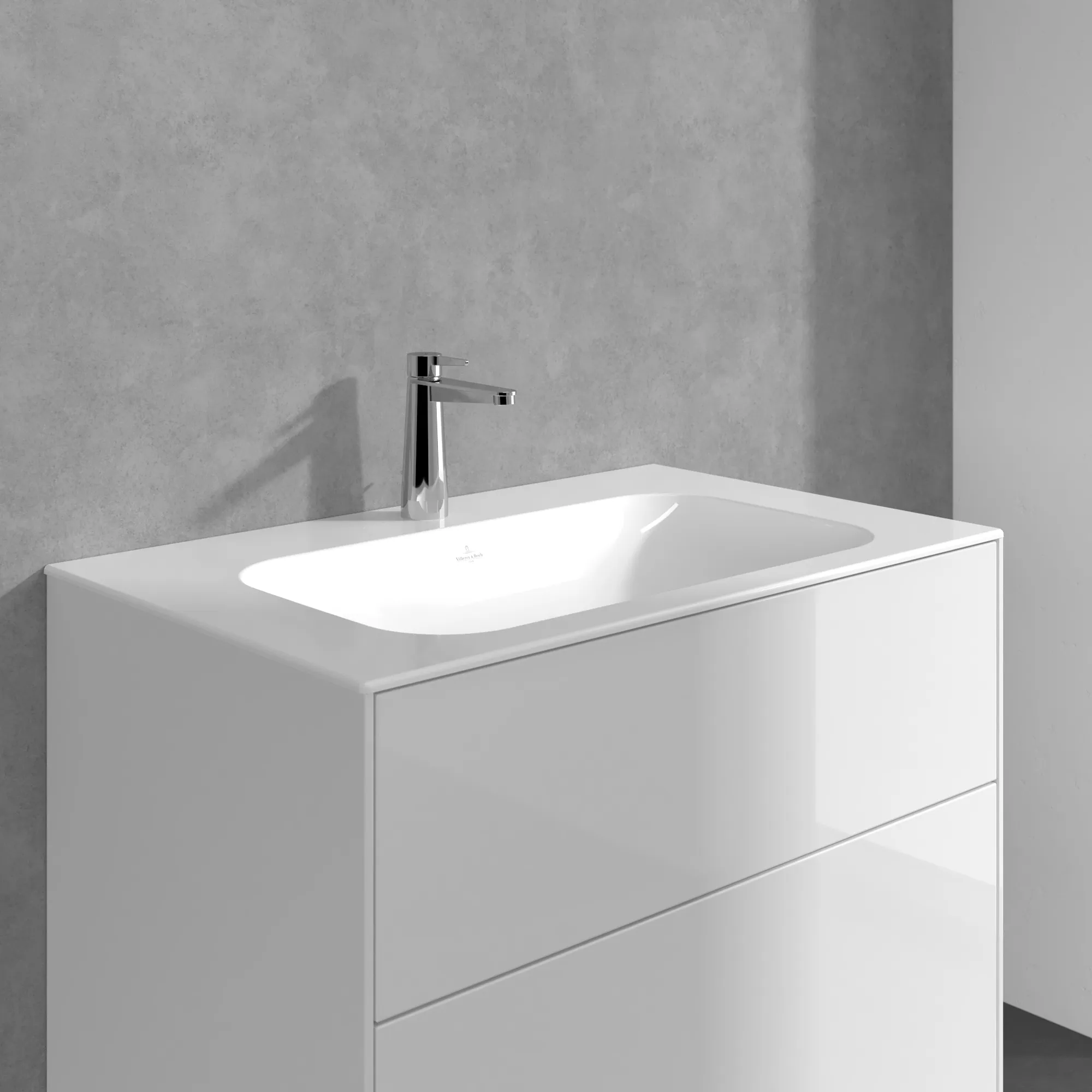 Einhand-Waschtischarmatur „Conum“ 16,5 cm Ausladung 129 mm in Chrom Einhand-Waschtischarmatur „Conum“ 16,5 cm Ausladung 129 mm in Chrom