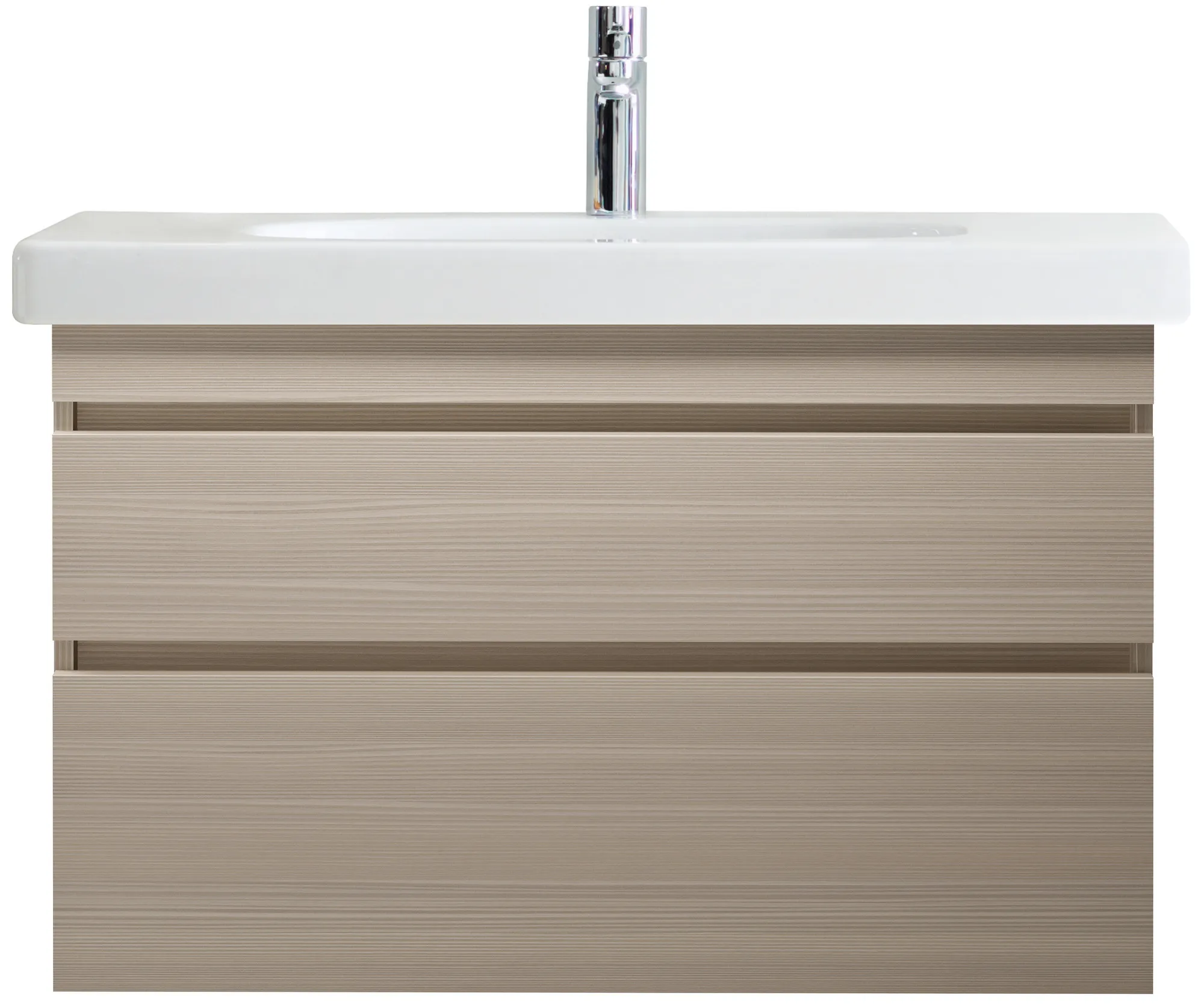 Wandwaschtisch „DuraStyle“, mit Überlauf, Hahnlochposition mittig Wandwaschtisch „DuraStyle“, mit Überlauf, Hahnlochposition mittig