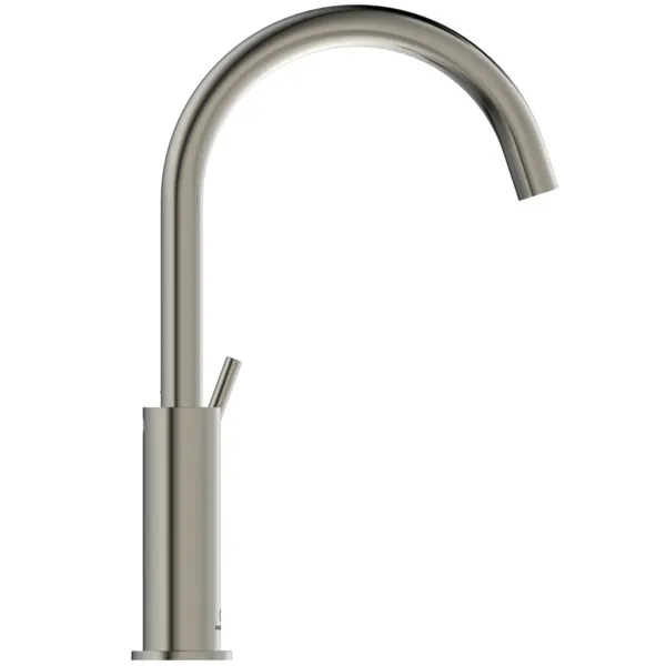 Ideal Standard Waschtischarmatur Joy Arm, hoher Auslauf, ohne Ablaufgarnitur, 169mm Ausladung, Silver Storm Ideal Standard Waschtischarmatur Joy Arm, hoher Auslauf, ohne Ablaufgarnitur, 169mm Ausladung, Silver Storm