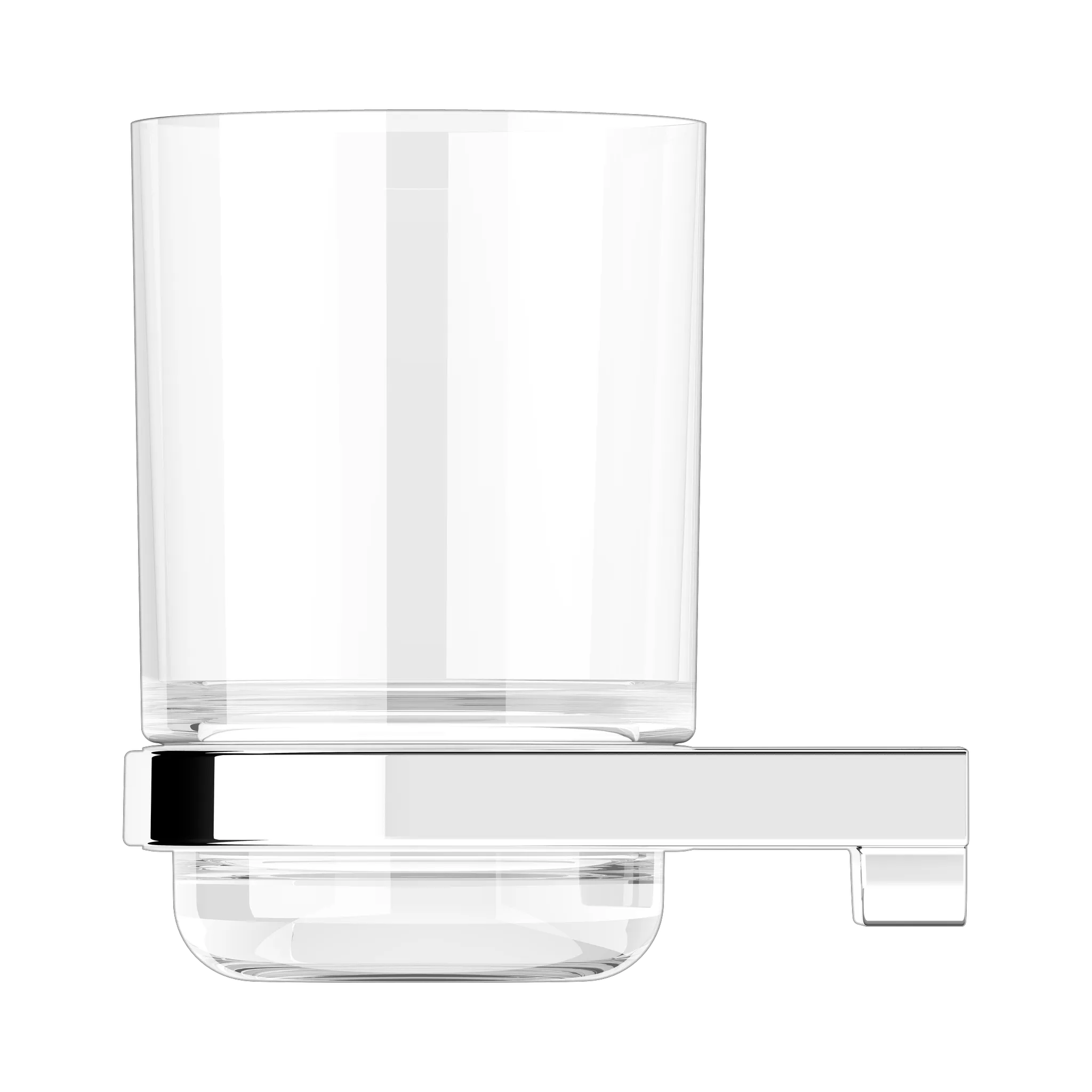 Collection Moll Glashalter mit Echtkristall-Glas verchromt Collection Moll Glashalter mit Echtkristall-Glas verchromt