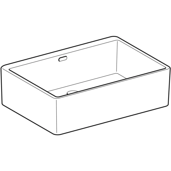 Mehrzweckbecken „Publica“, mit Überlauf 70 cm