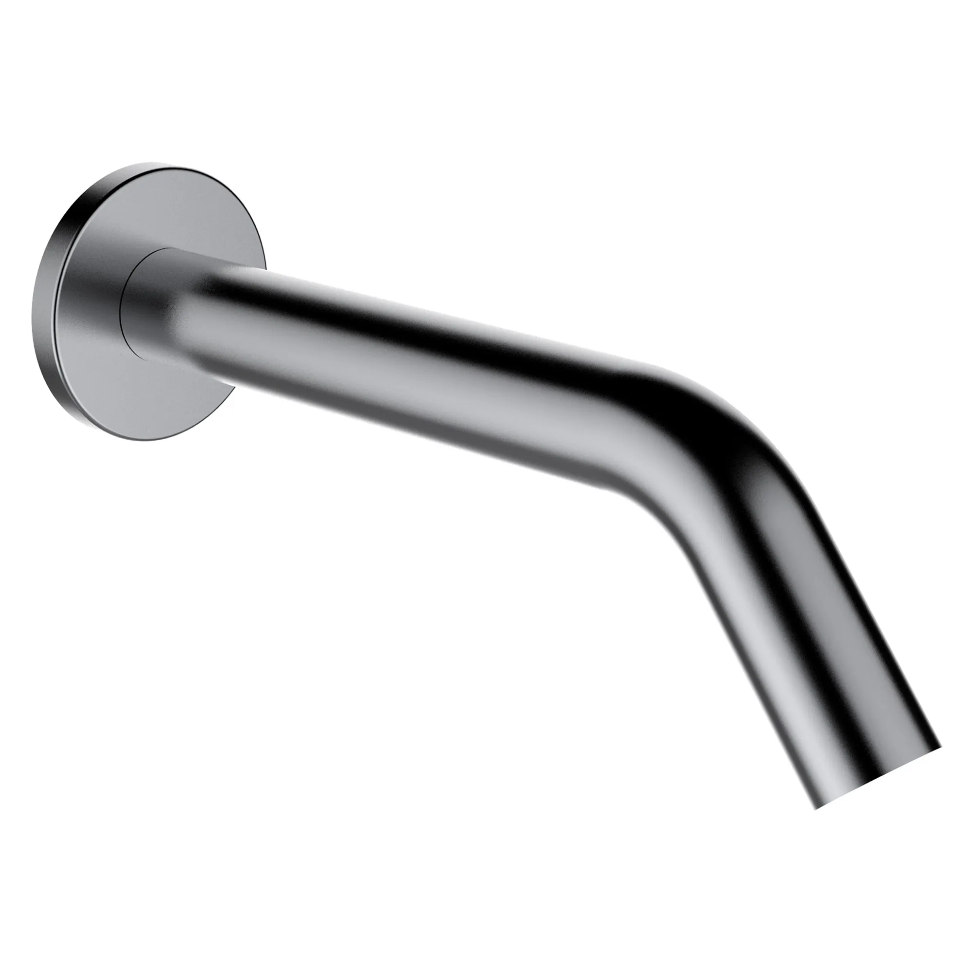 Wanneneinlauf Kartell Festauslauf Ausladung 175mm PVD Edelstahl gebürstet Wanneneinlauf Kartell Festauslauf Ausladung 175mm PVD Edelstahl gebürstet