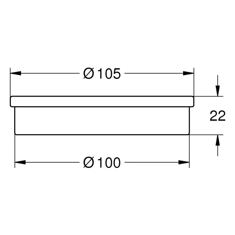 Grohe Seifenschale Allure/Atrio 40883, Glas Grohe Seifenschale Allure/Atrio 40883, Glas