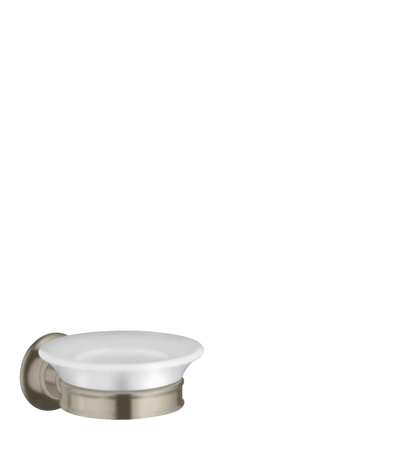 Hansgrohe AXOR Montreux Seifenschale, Brushed Nickel, Wandmontage Hansgrohe AXOR Montreux Seifenschale, Brushed Nickel, Wandmontage