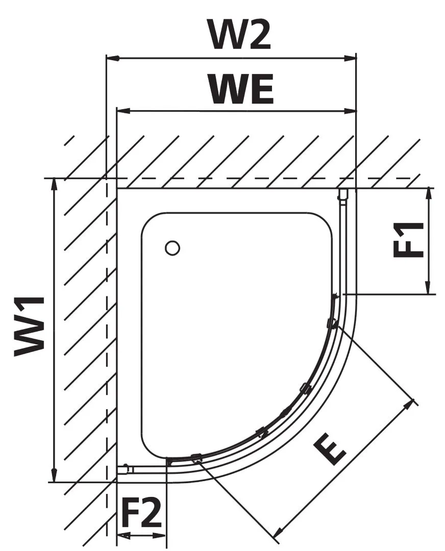 Kermi Duschdesign IBIZA 2000 Viertelkreis-Duschkabine (Gleittüren) weiß Kermi Duschdesign IBIZA 2000 Viertelkreis-Duschkabine (Gleittüren) weiß