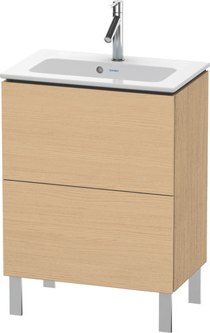 Duravit Waschtischunterschrank bodenstehend „L-Cube“ 62 × 70,4 × 39,1 cm