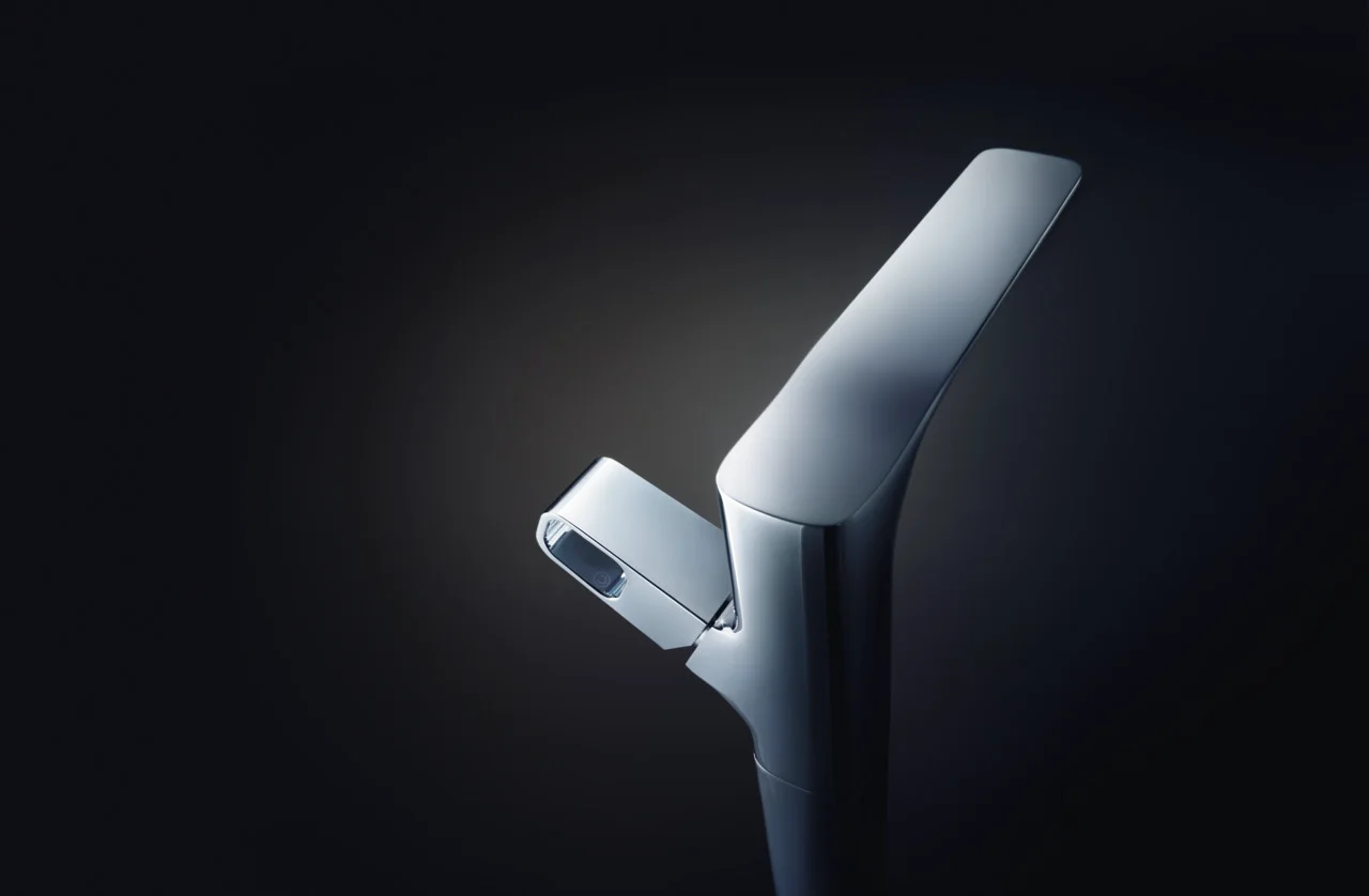 Hansgrohe AXOR Urquiola Einhebel-Waschtischmischer 280, Chrom, Ausladung 198 mm, Auslaufhöhe 280 mm, Bügelgriff, Normalstrahl, max. Durchfluss 5 l/min