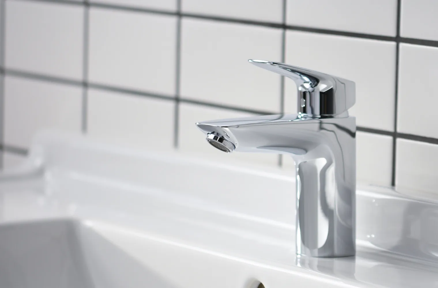 Hansgrohe Logis Einhebel-Waschtischmischer 100 mit Zugstangen-Ablaufgarnitur, Chrom Hansgrohe Logis Einhebel-Waschtischmischer 100 mit Zugstangen-Ablaufgarnitur, Chrom
