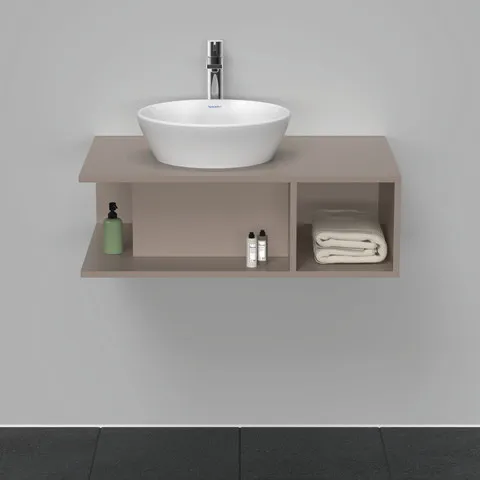 Duravit Waschtischunterschrank wandhängend „D-Neo“ 80 × 26 × 55 cm Basalt Matt Duravit Waschtischunterschrank wandhängend „D-Neo“ 80 × 26 × 55 cm Basalt Matt