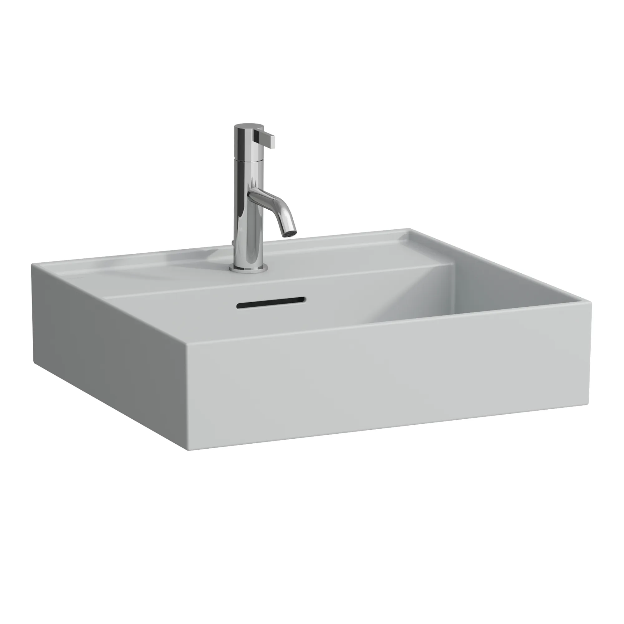 Waschtisch Kartell • 460x500x145 1 Hahnloch mit Überlauf weiß