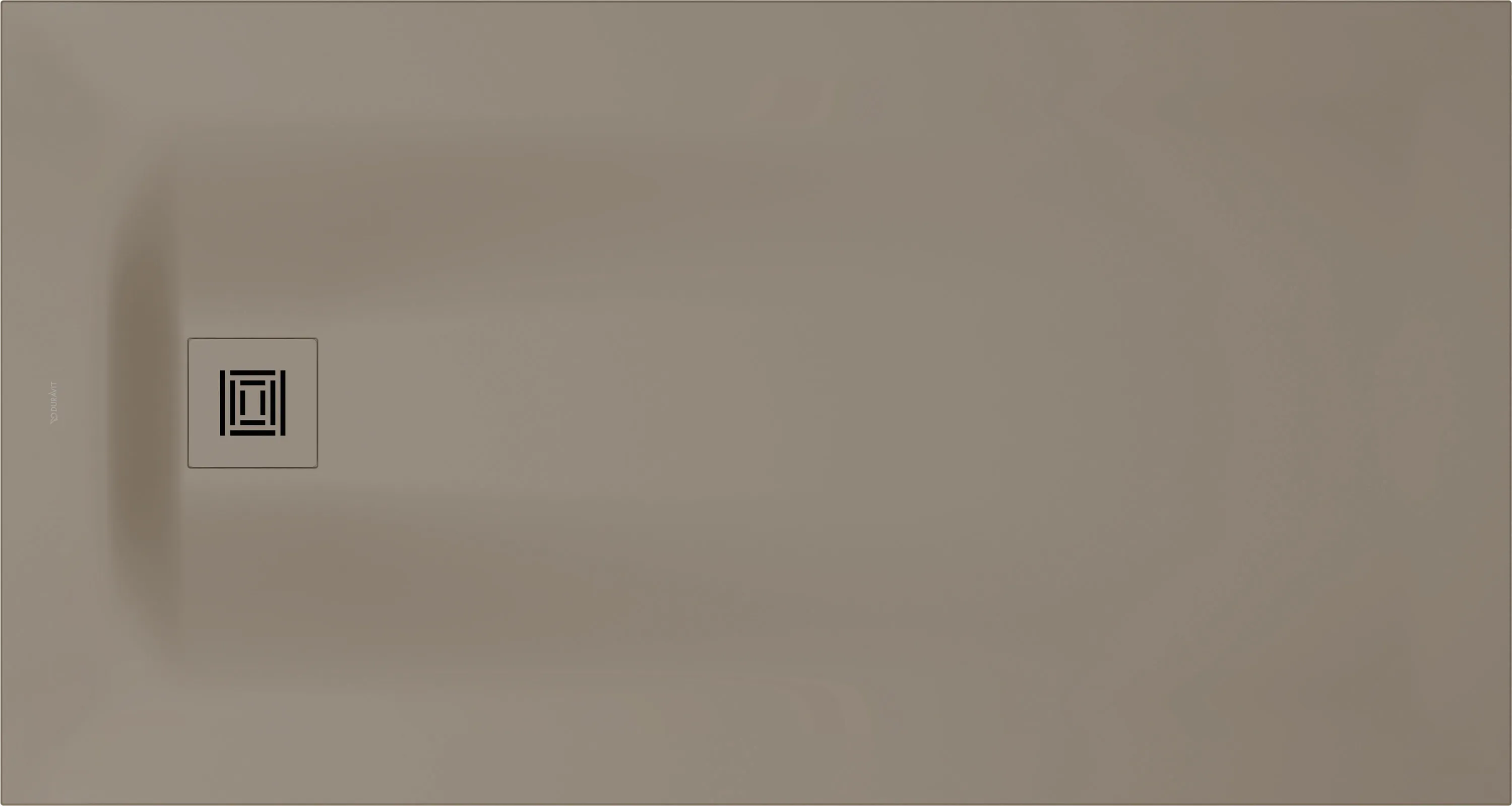 Duravit rechteck Duschwanne „Sustano“ 150 × 80 cm in Greige Matt Duravit rechteck Duschwanne „Sustano“ 150 × 80 cm in Greige Matt