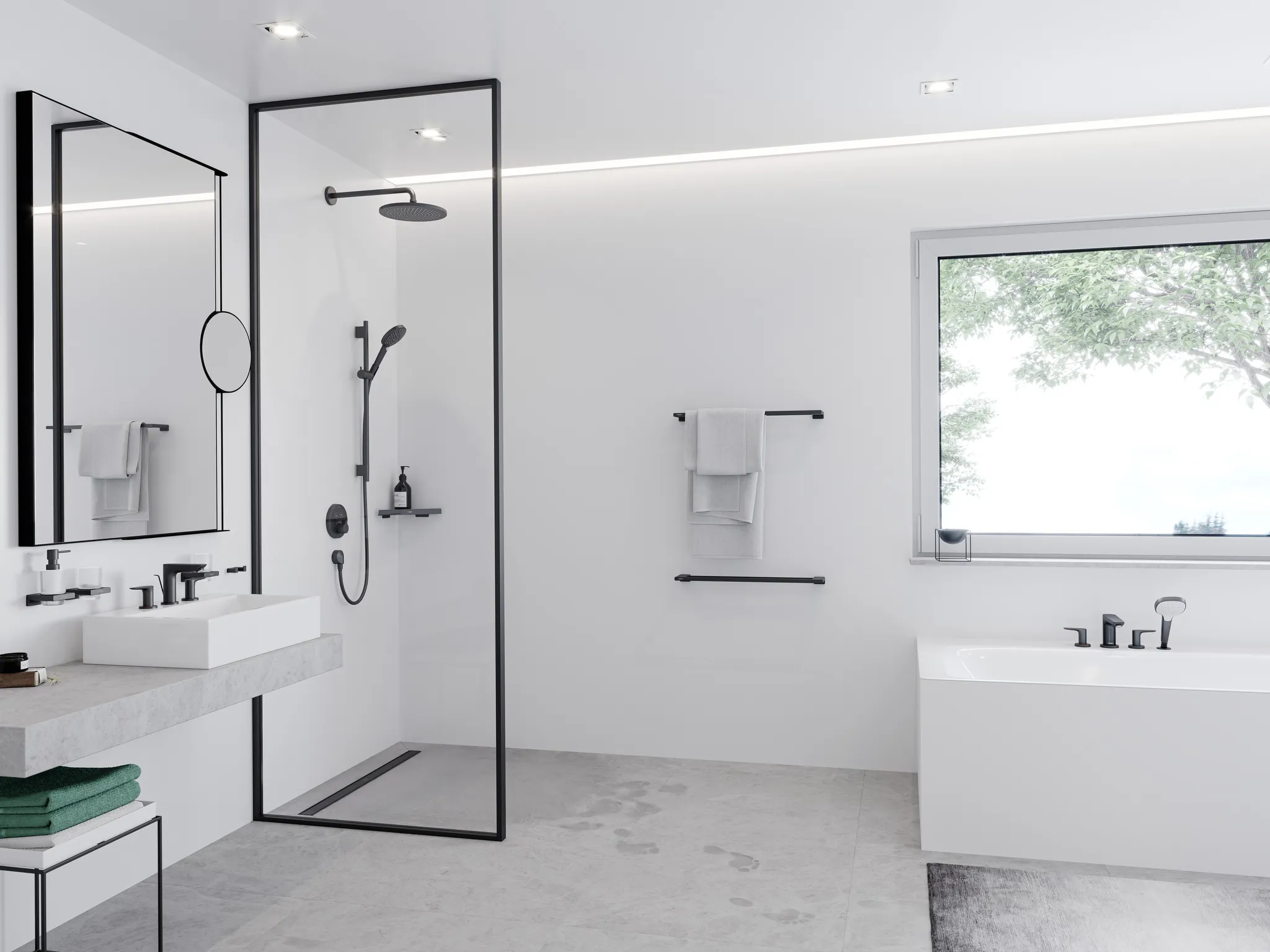 Kopfbrause Croma 280 EcoSmart chrom Kopfbrause Croma 280 EcoSmart chrom